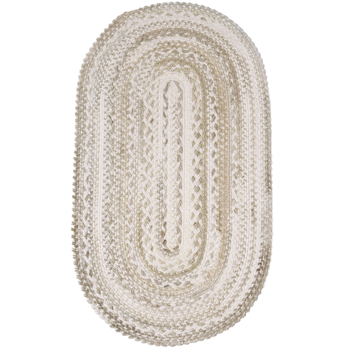 Bayview Linen Braided Rug Oval image