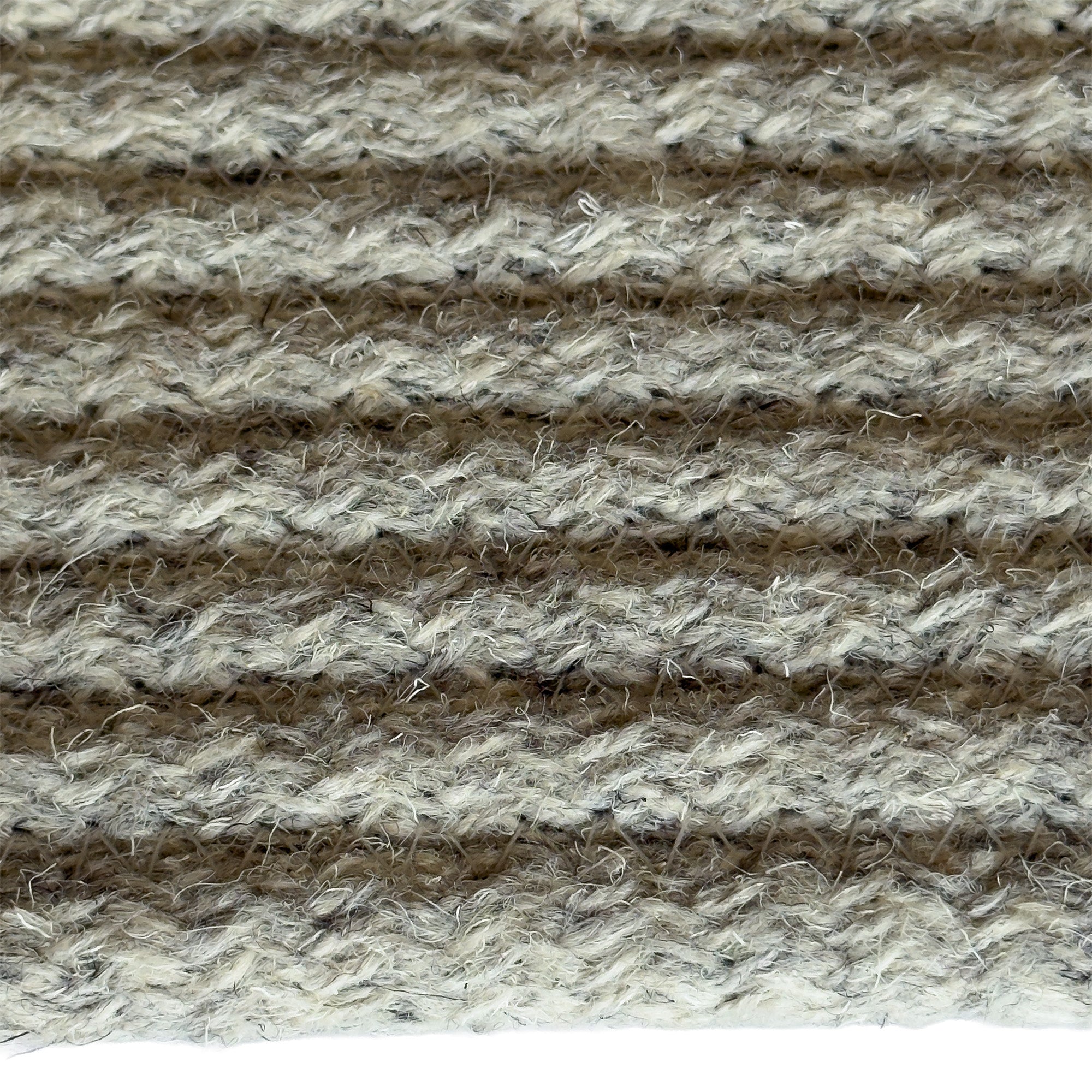 Westerly Lt. Grey Braided Rug Oval image