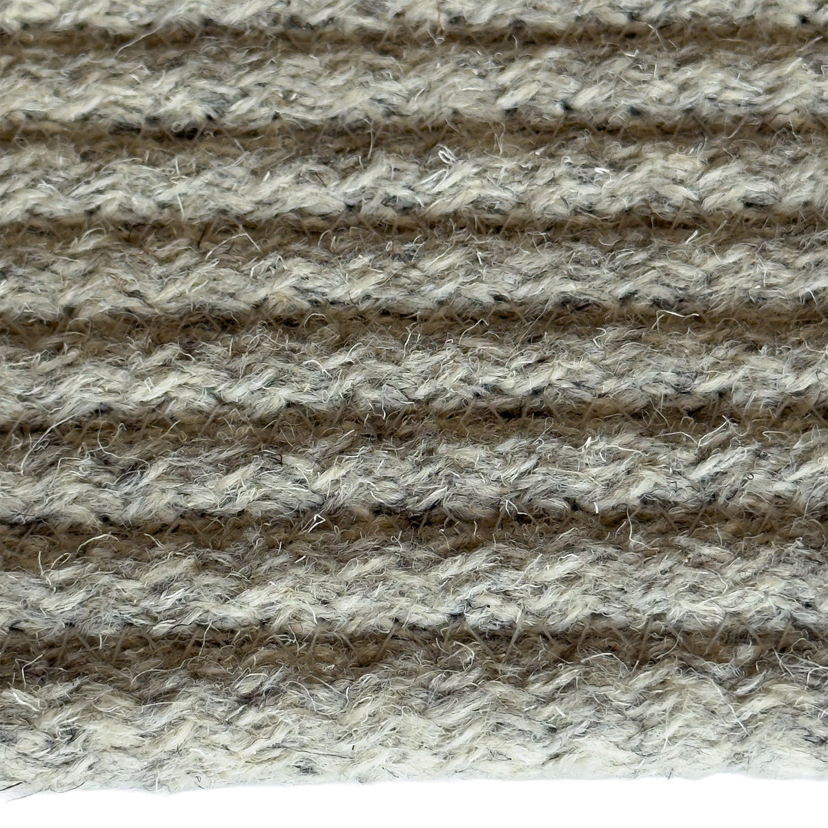 Westerly Lt. Grey Braided Rug Oval image