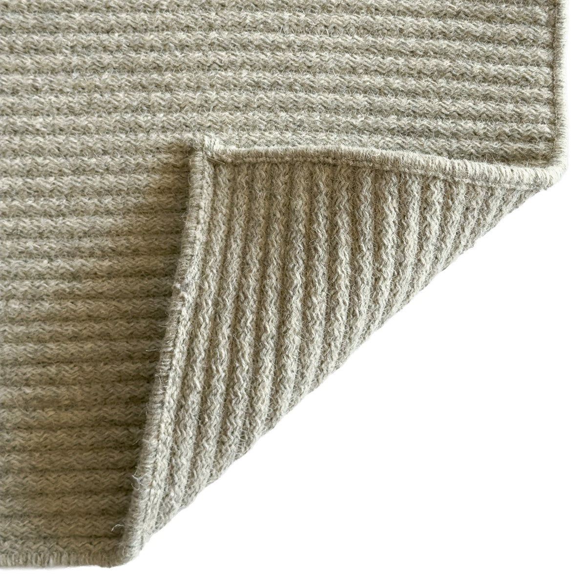 Westerly Lt. Grey Braided Rug Cross Sewn Rectangle image