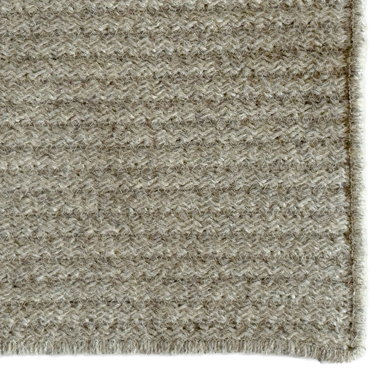 Westerly Lt. Grey Braided Rug Cross Sewn Rectangle image