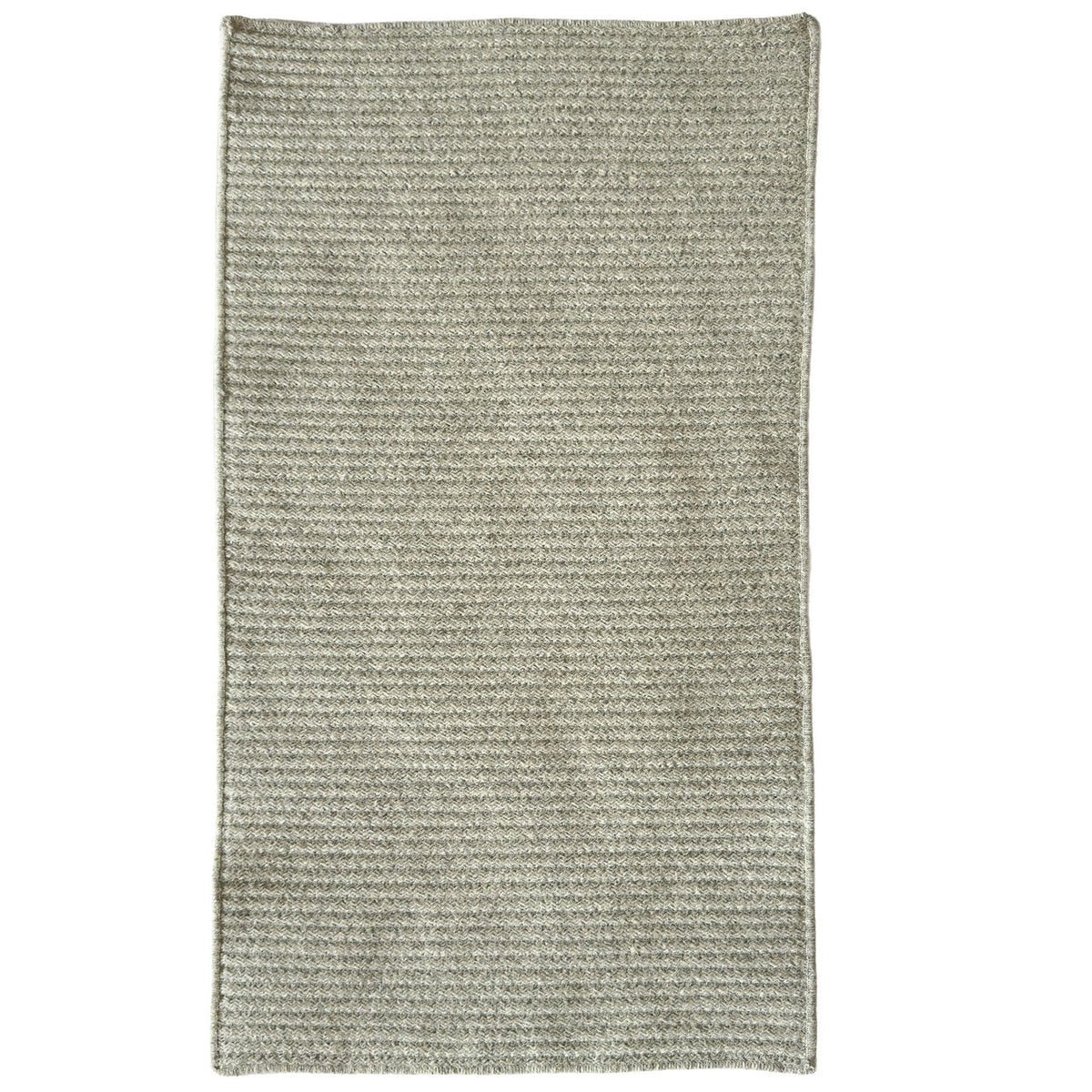 Westerly Lt. Grey Braided Rug Cross Sewn Rectangle image