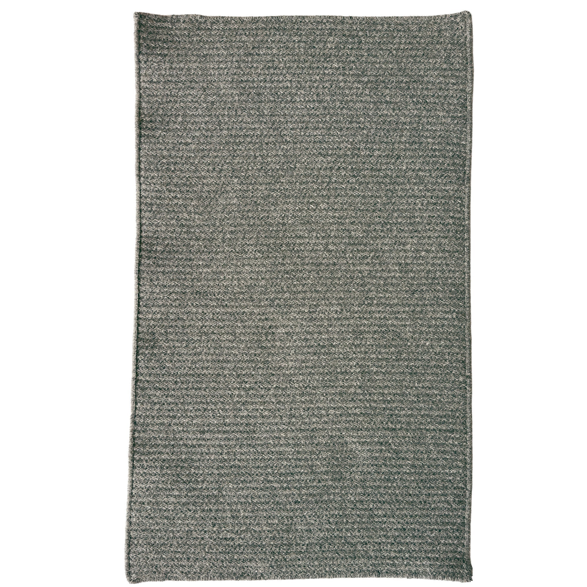 Westerly Dk. Grey Braided Rug Cross Sewn Rectangle image