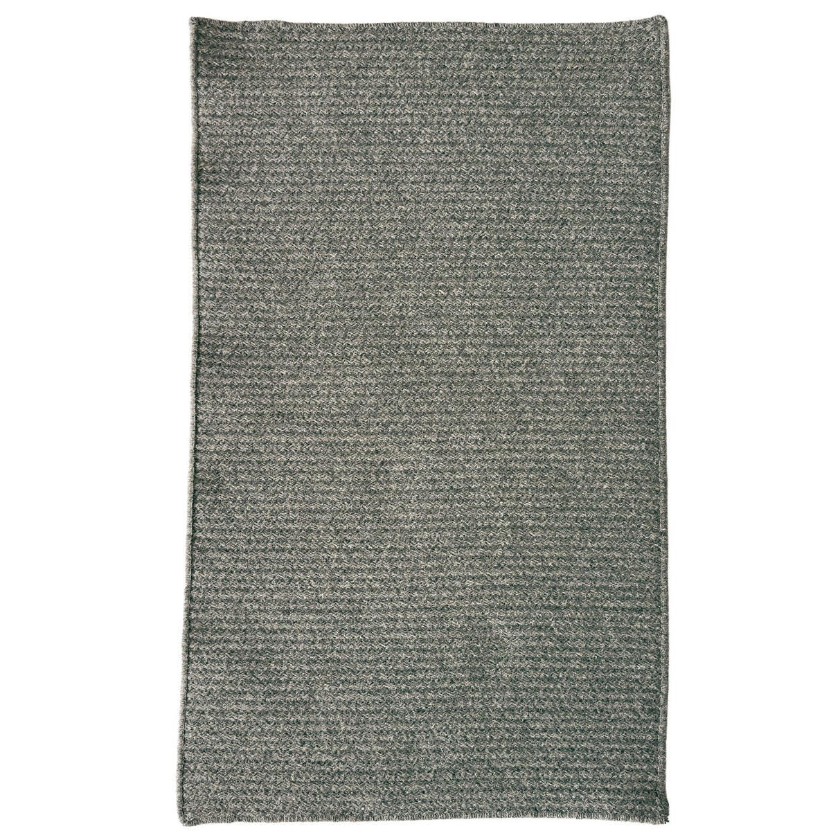 Westerly Dk. Grey Braided Rug Cross Sewn Rectangle image