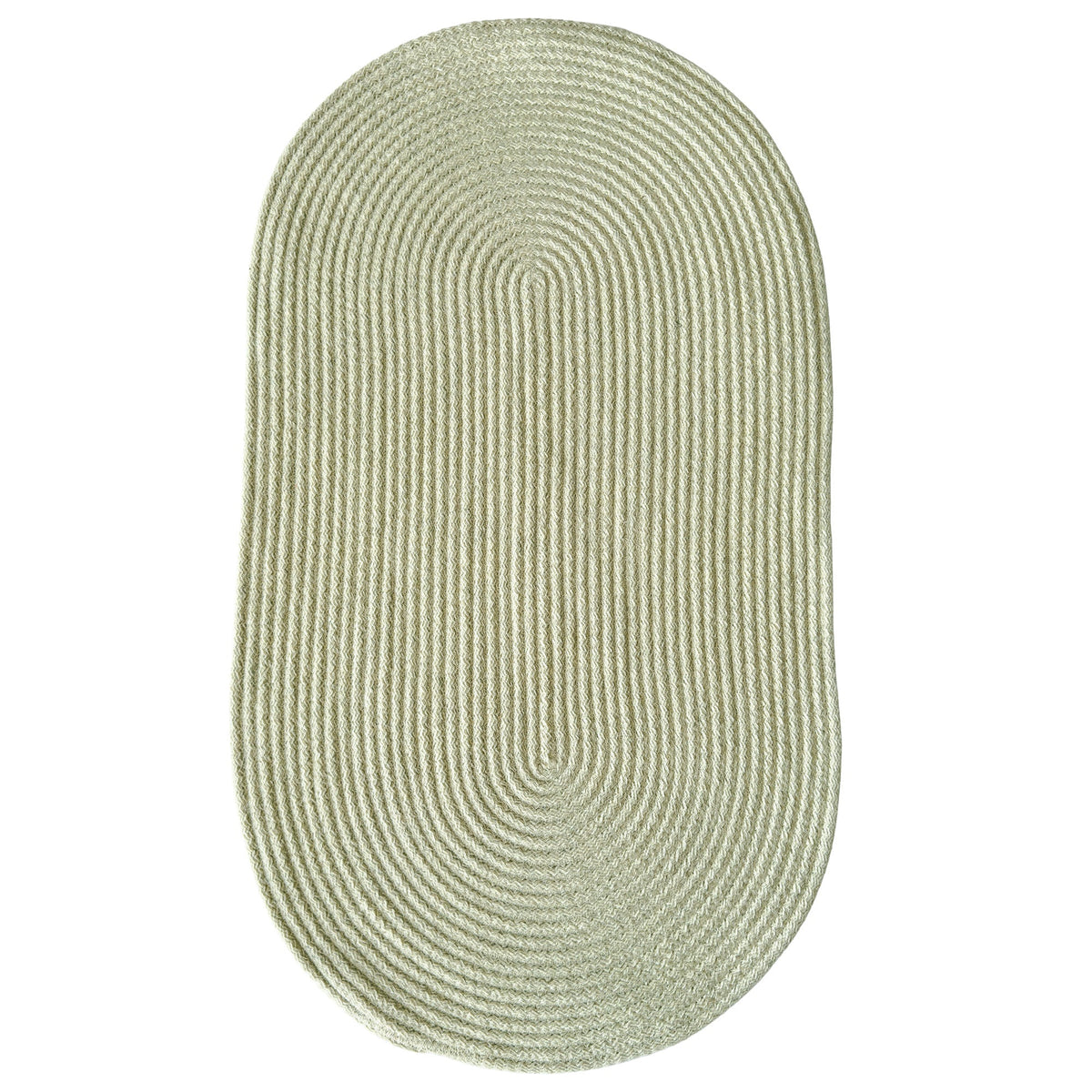 Westerly Natural Braided Rug Oval image