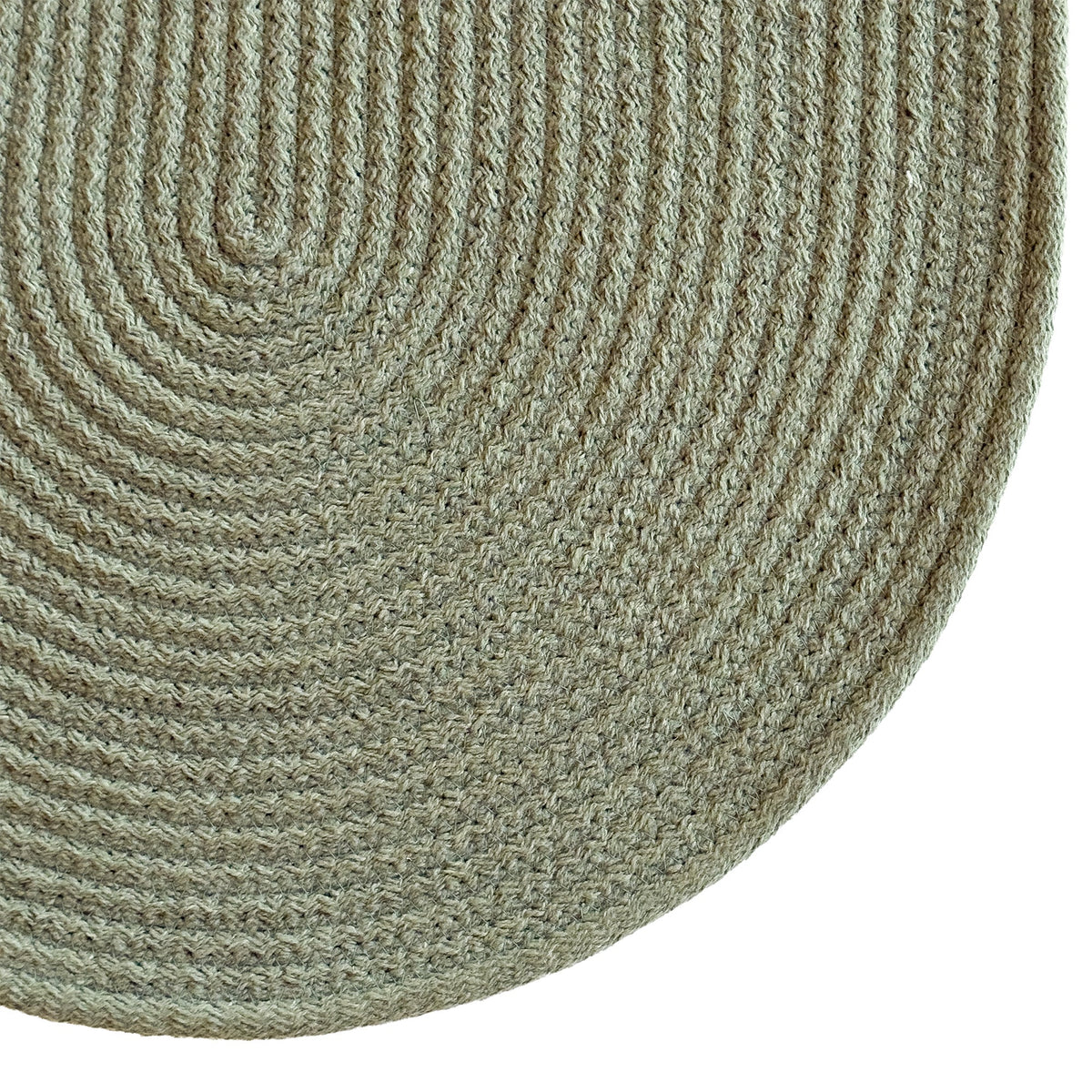 Chatham Palm Braided Rug Oval image
