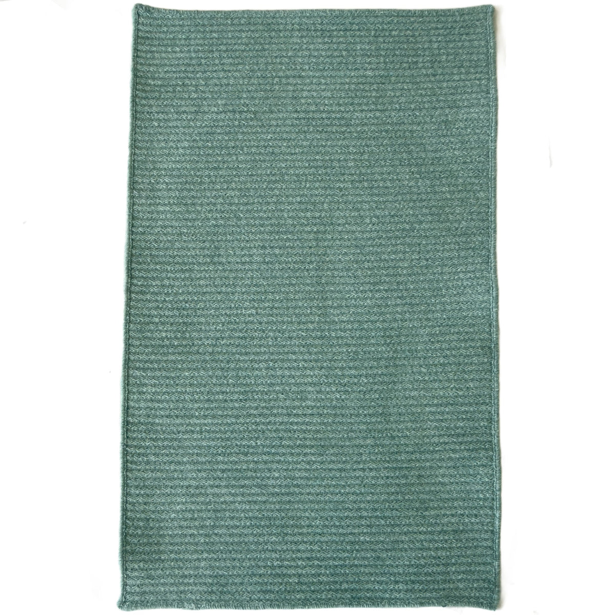 Chatham Teal Braided Rug Cross Sewn Rectangle image