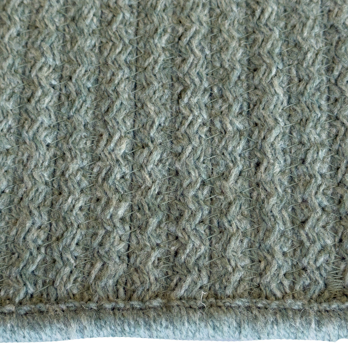 Chatham Teal Braided Rug Cross Sewn Rectangle image