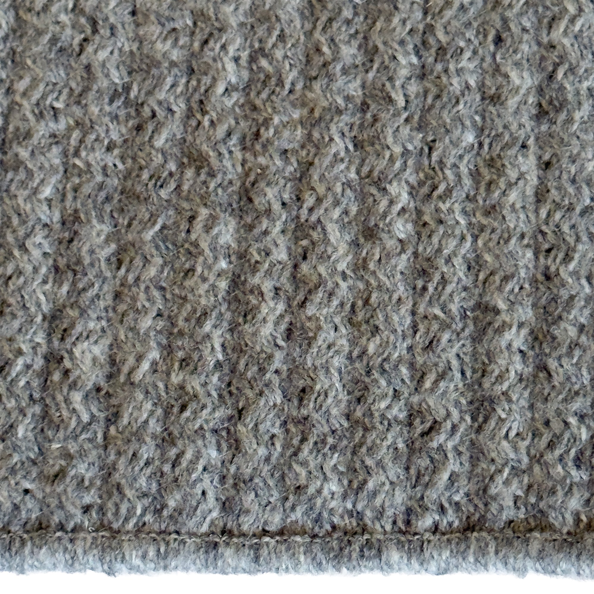 Chatham Light Grey Braided Rug Cross Sewn Rectangle image