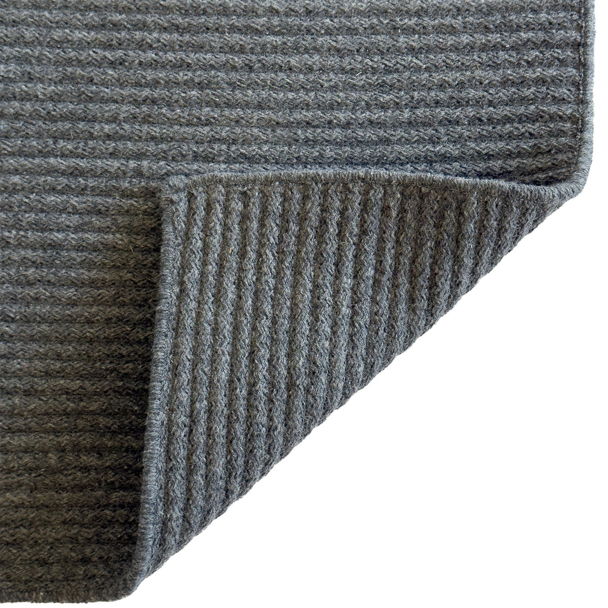 Chatham Slate Braided Rug Cross Sewn Rectangle image