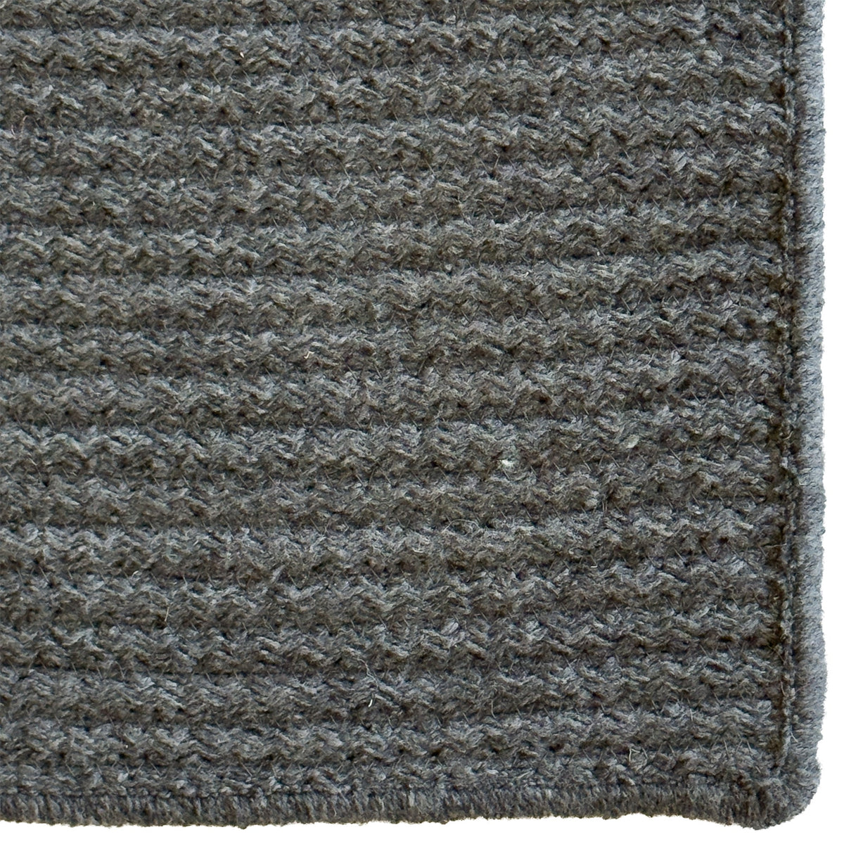 Chatham Slate Braided Rug Cross Sewn Rectangle image