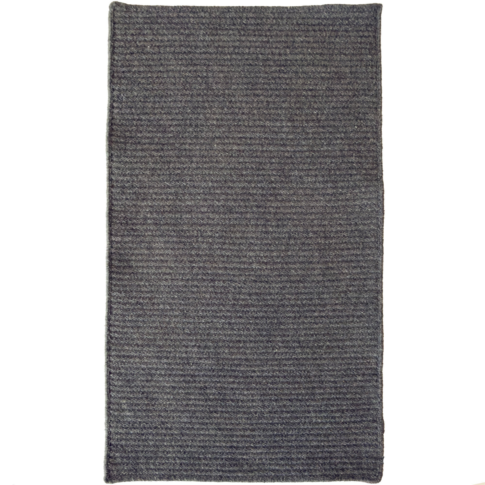 Chatham Slate Braided Rug Cross Sewn Rectangle image