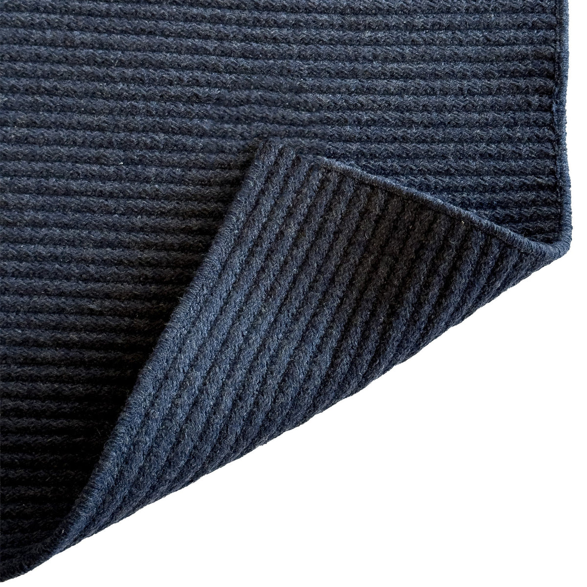 Chatham Navy Braided Rug Cross Sewn Rectangle image