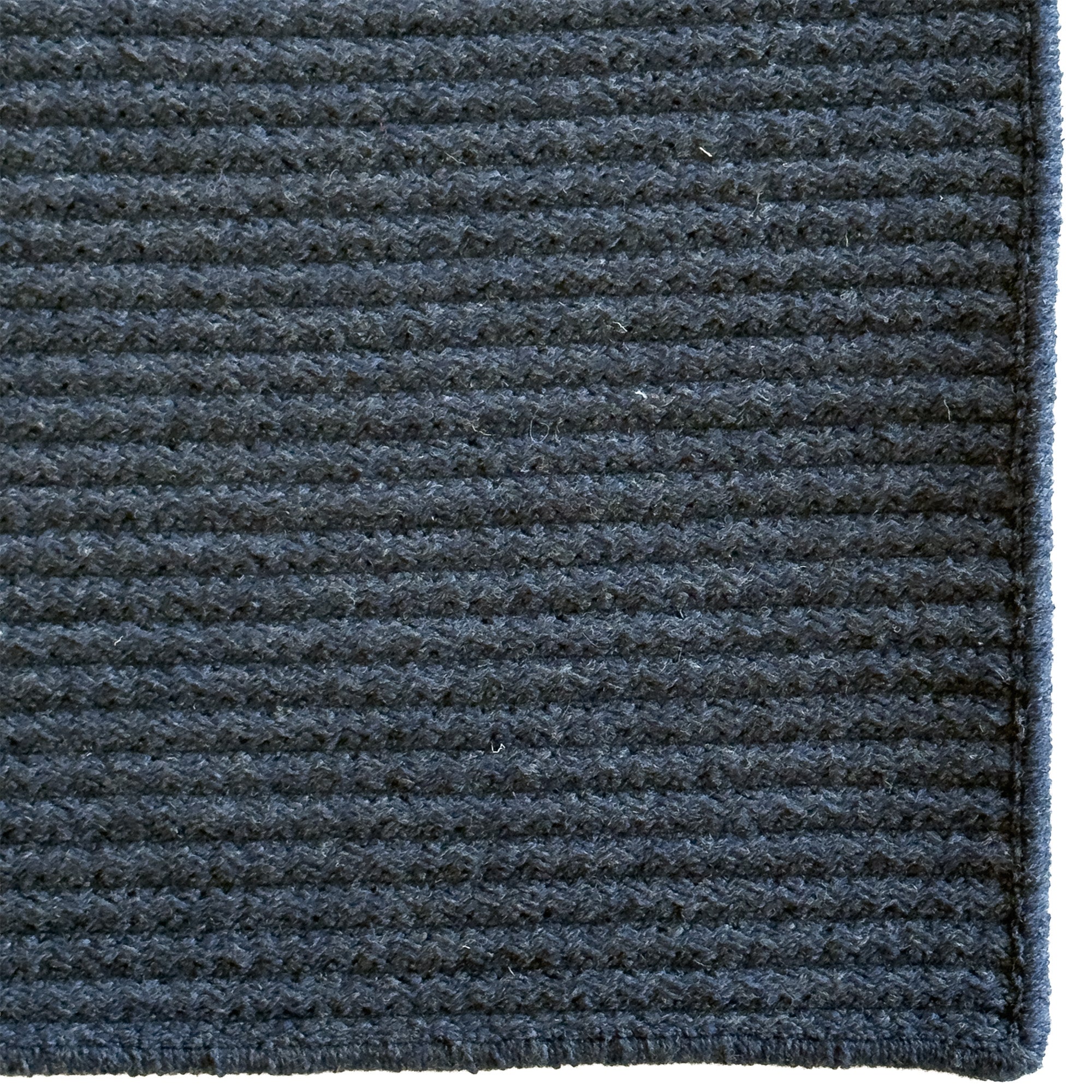 Chatham Navy Braided Rug Cross Sewn Rectangle image