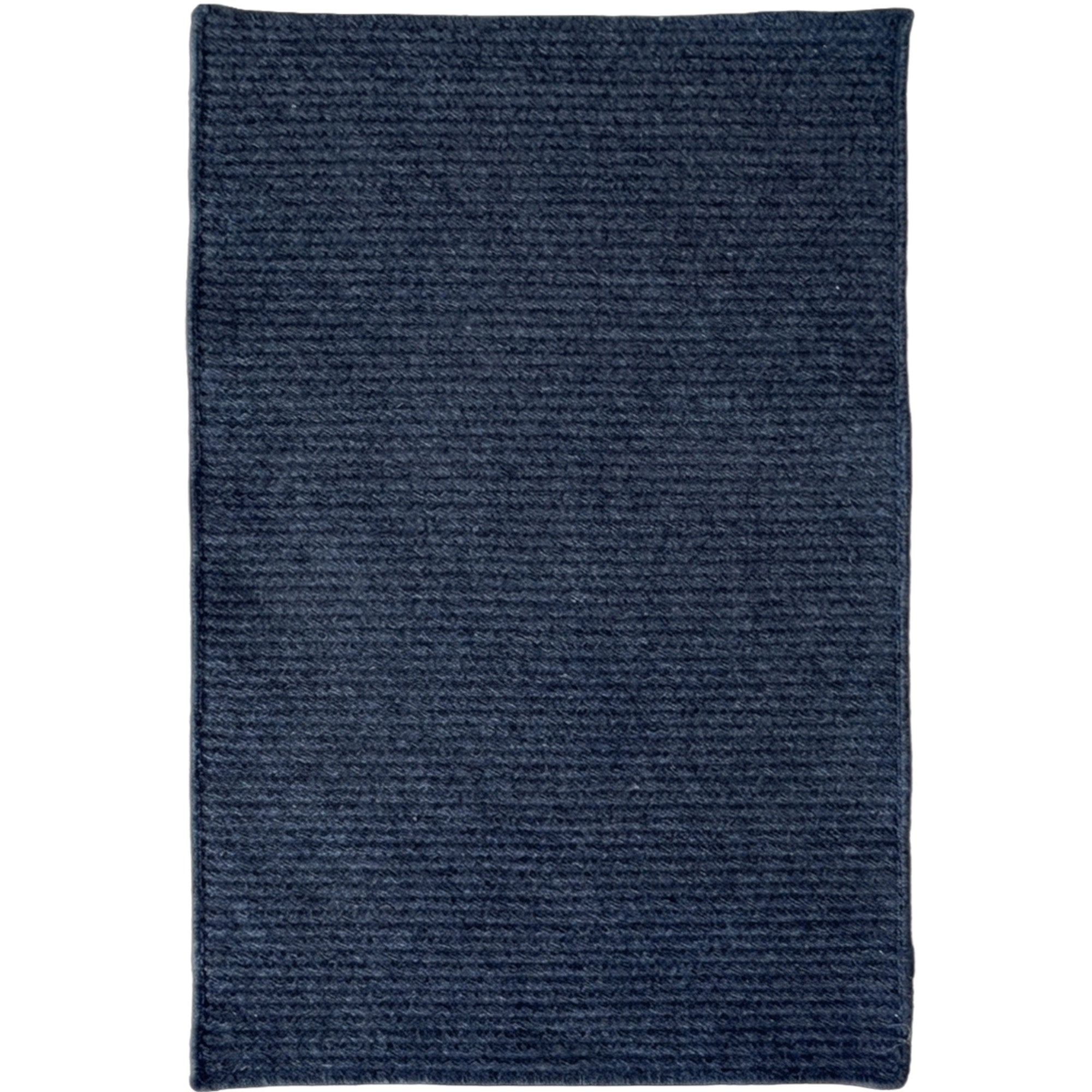 Chatham Navy Braided Rug Cross Sewn Rectangle image