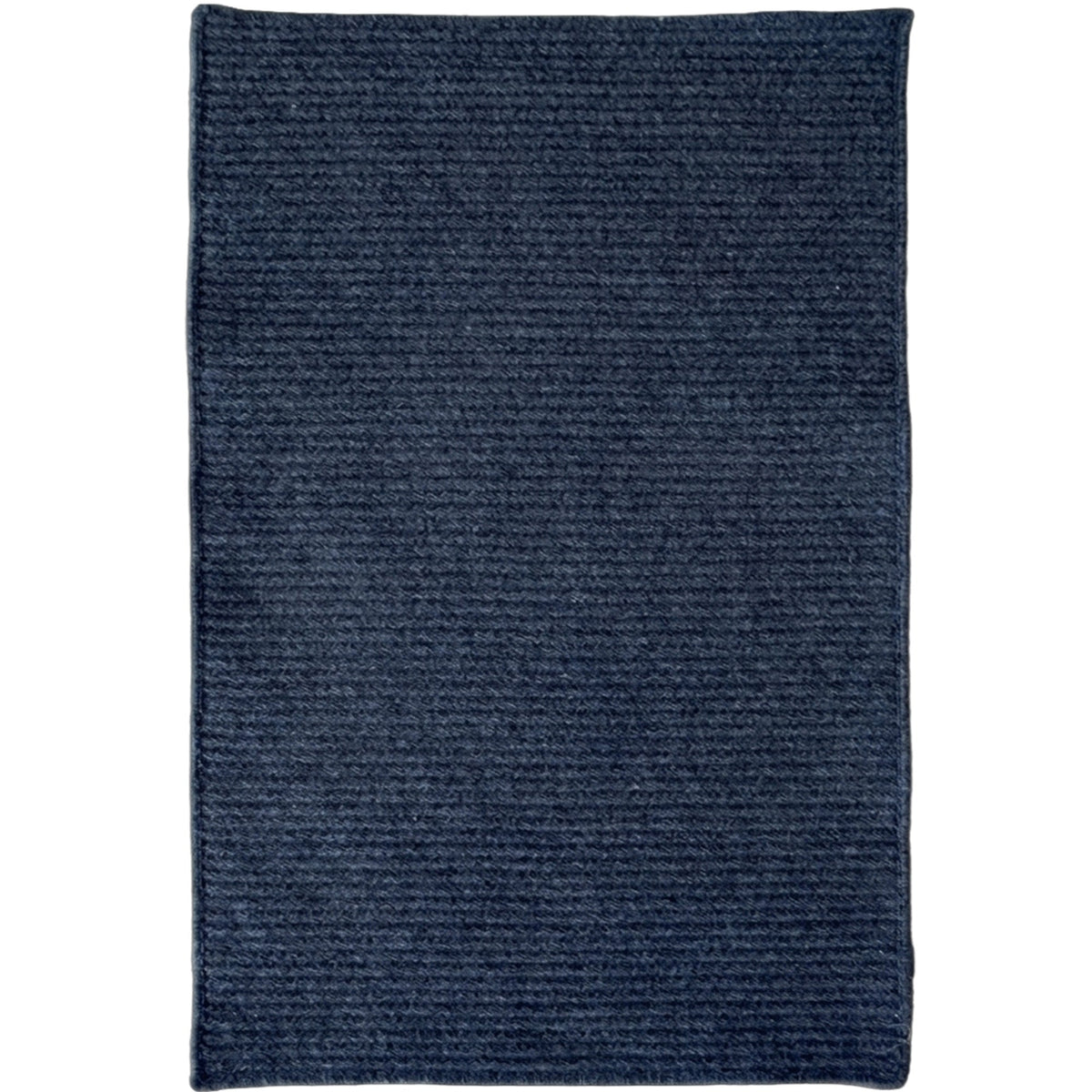 Chatham Navy Braided Rug Cross Sewn Rectangle image