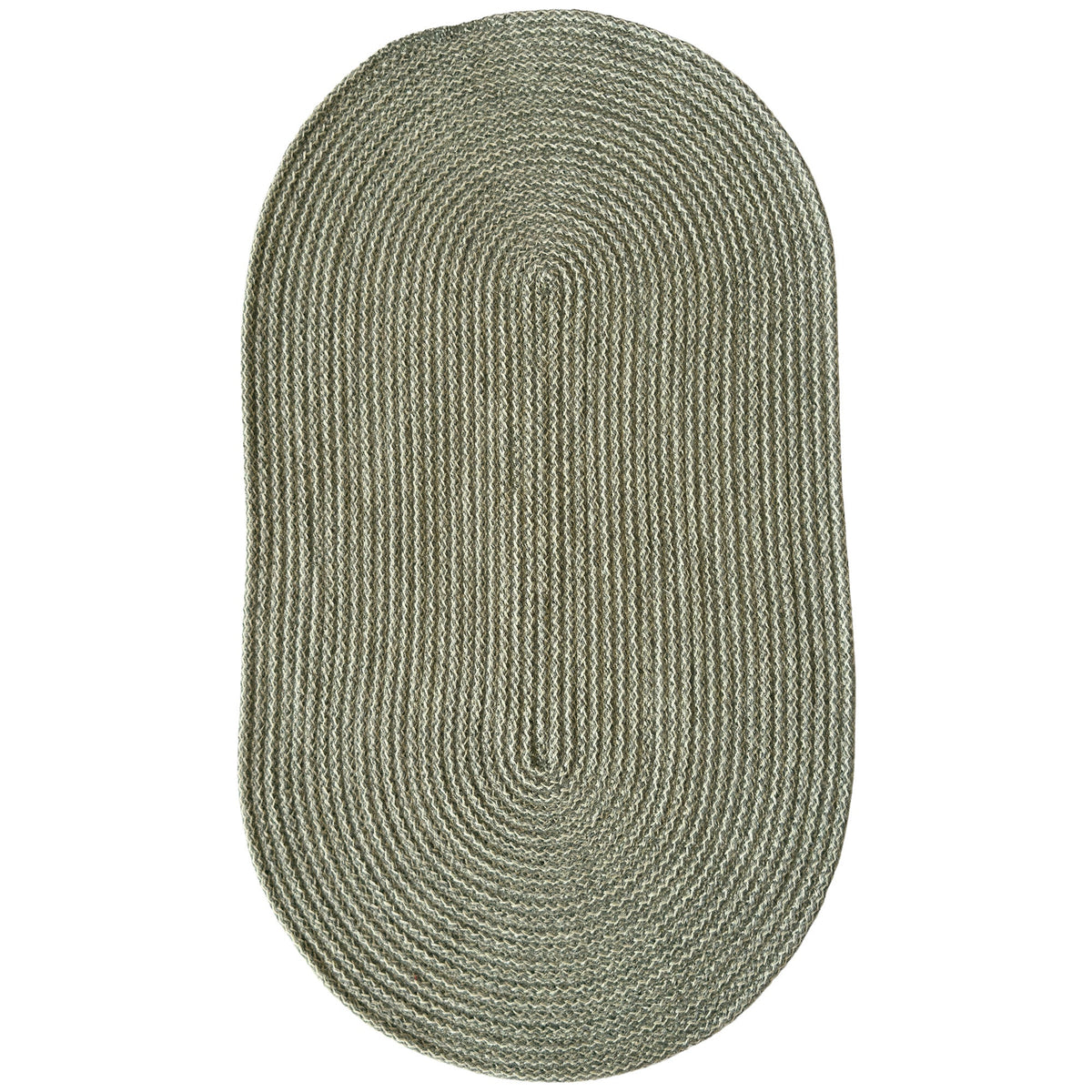 Litchfield Cobblestone Braided Rug Oval image