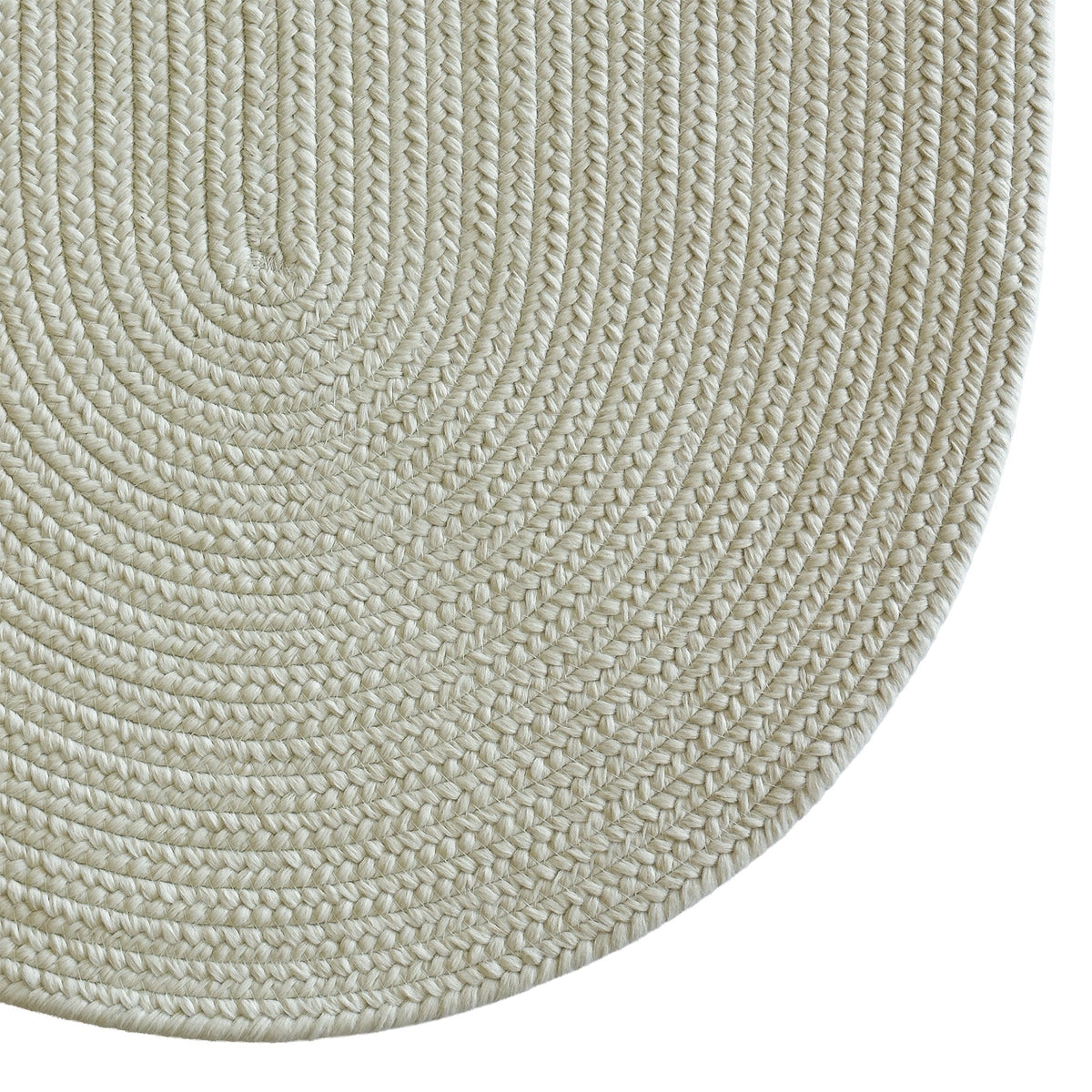 Shoreline Sand Dollar Braided Rug Oval image
