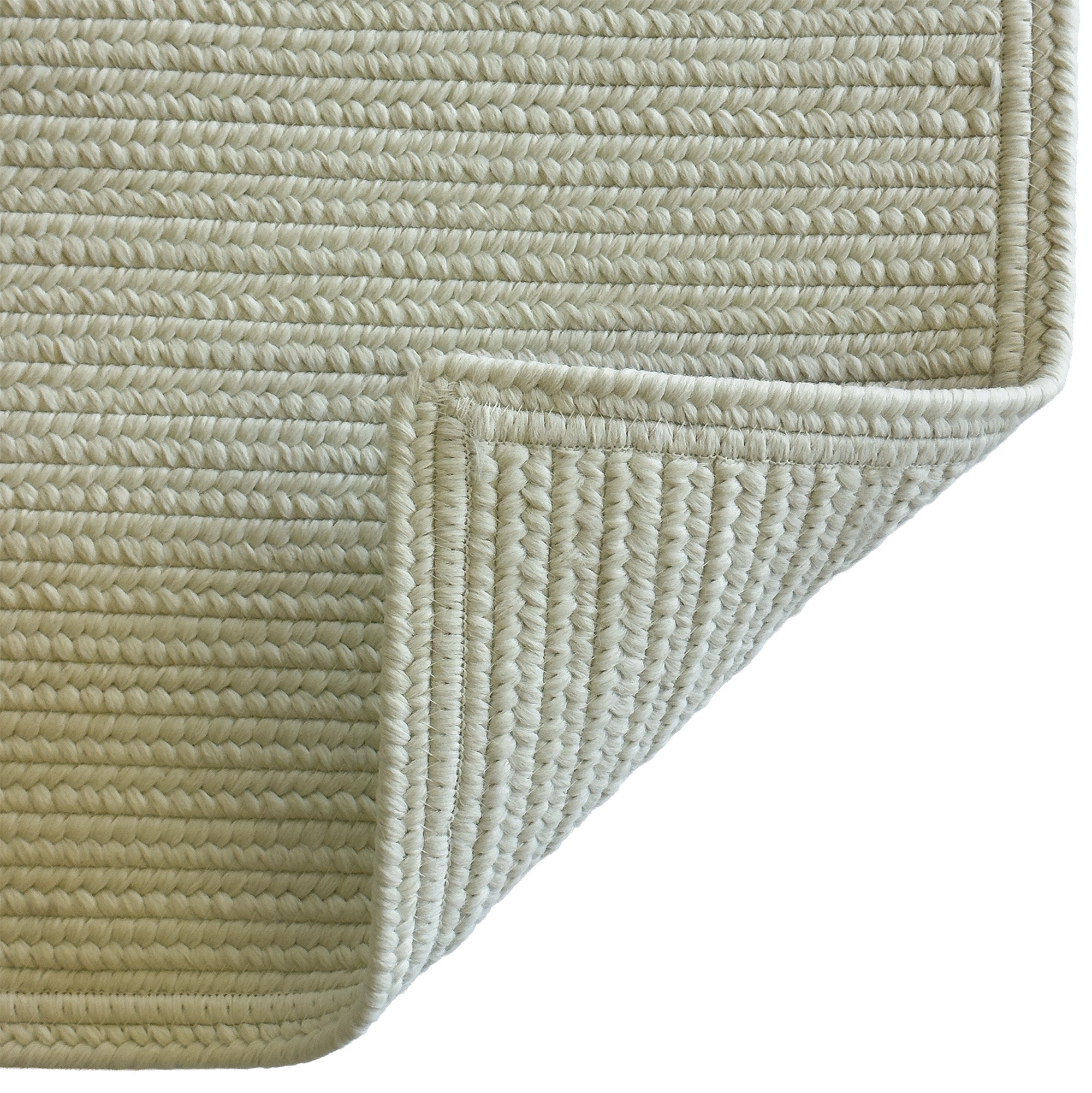 Shoreline Sand Dollar Braided Rug Cross Sewn Rectangle image