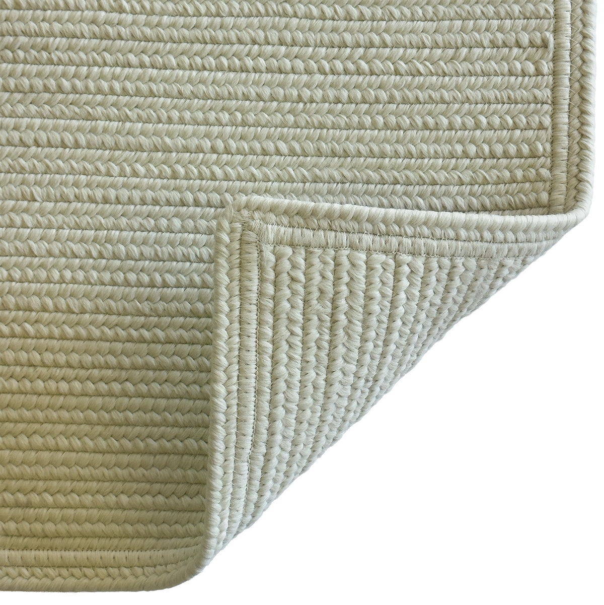 Shoreline Sand Dollar Braided Rug Cross Sewn Rectangle image