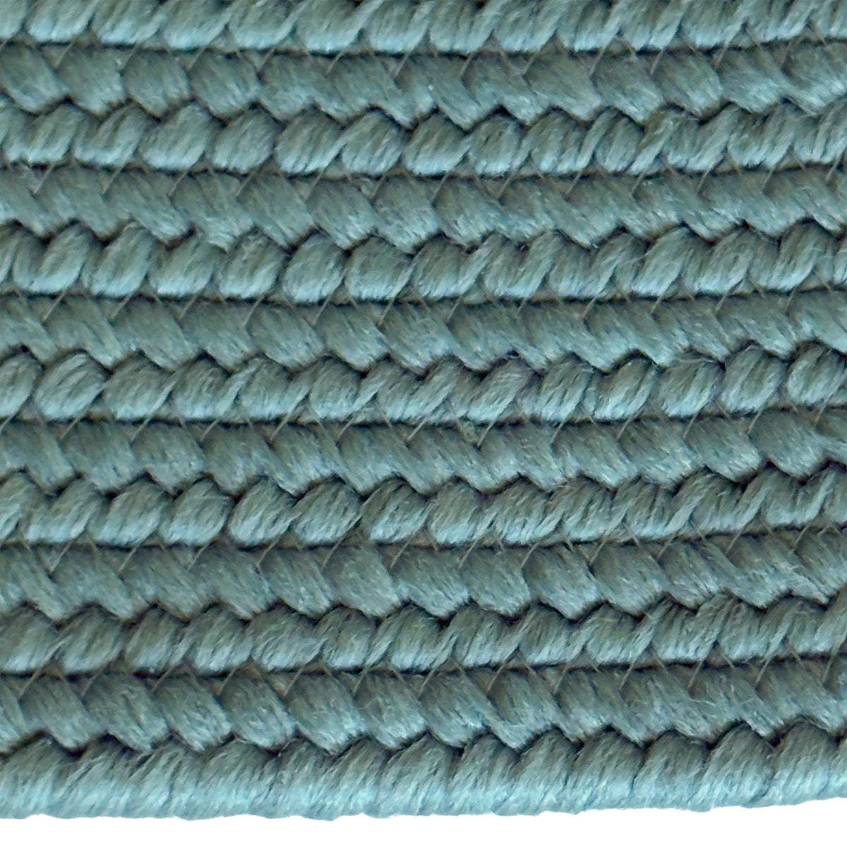 Shoreline Seafoam Braided Rug Oval image