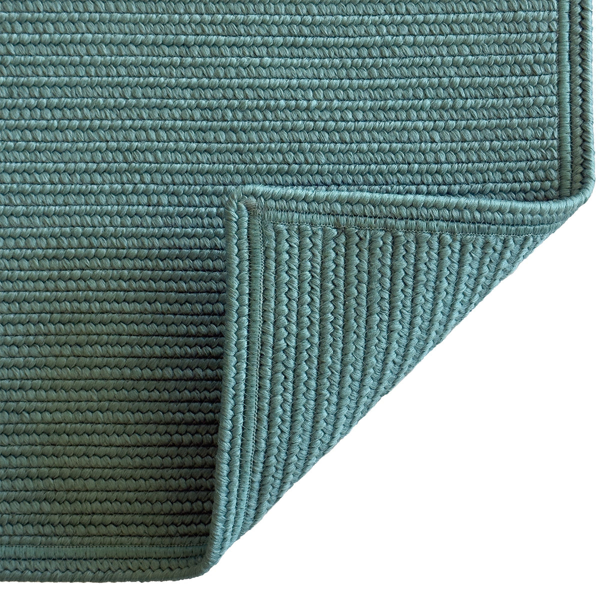 Shoreline Seafoam Braided Rug Cross Sewn Rectangle image