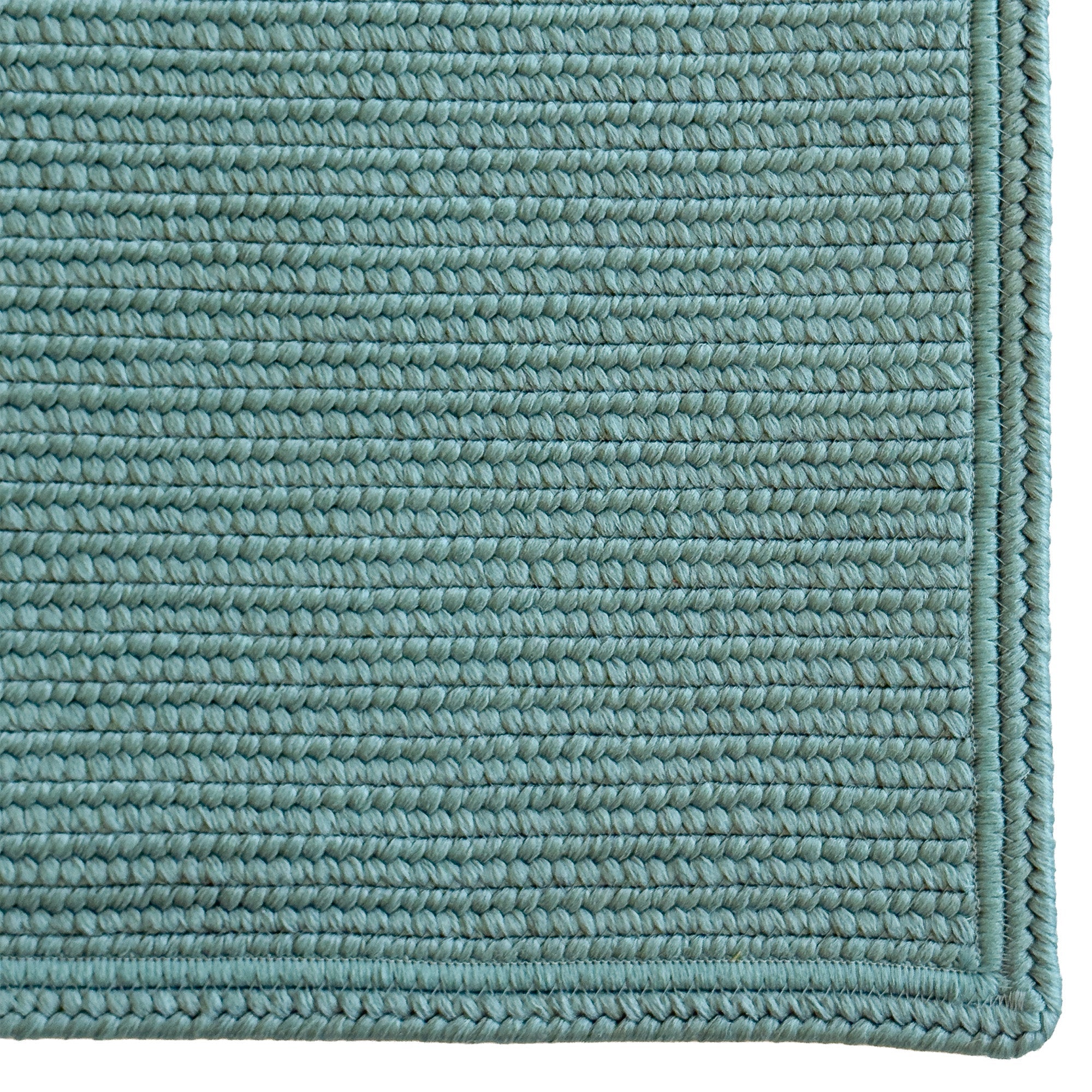 Shoreline Seafoam Braided Rug Cross Sewn Rectangle image
