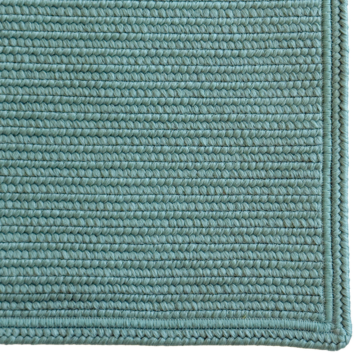Shoreline Seafoam Braided Rug Cross Sewn Rectangle image