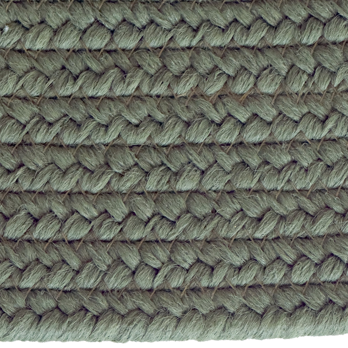 Shoreline Avocado Braided Rug Oval image
