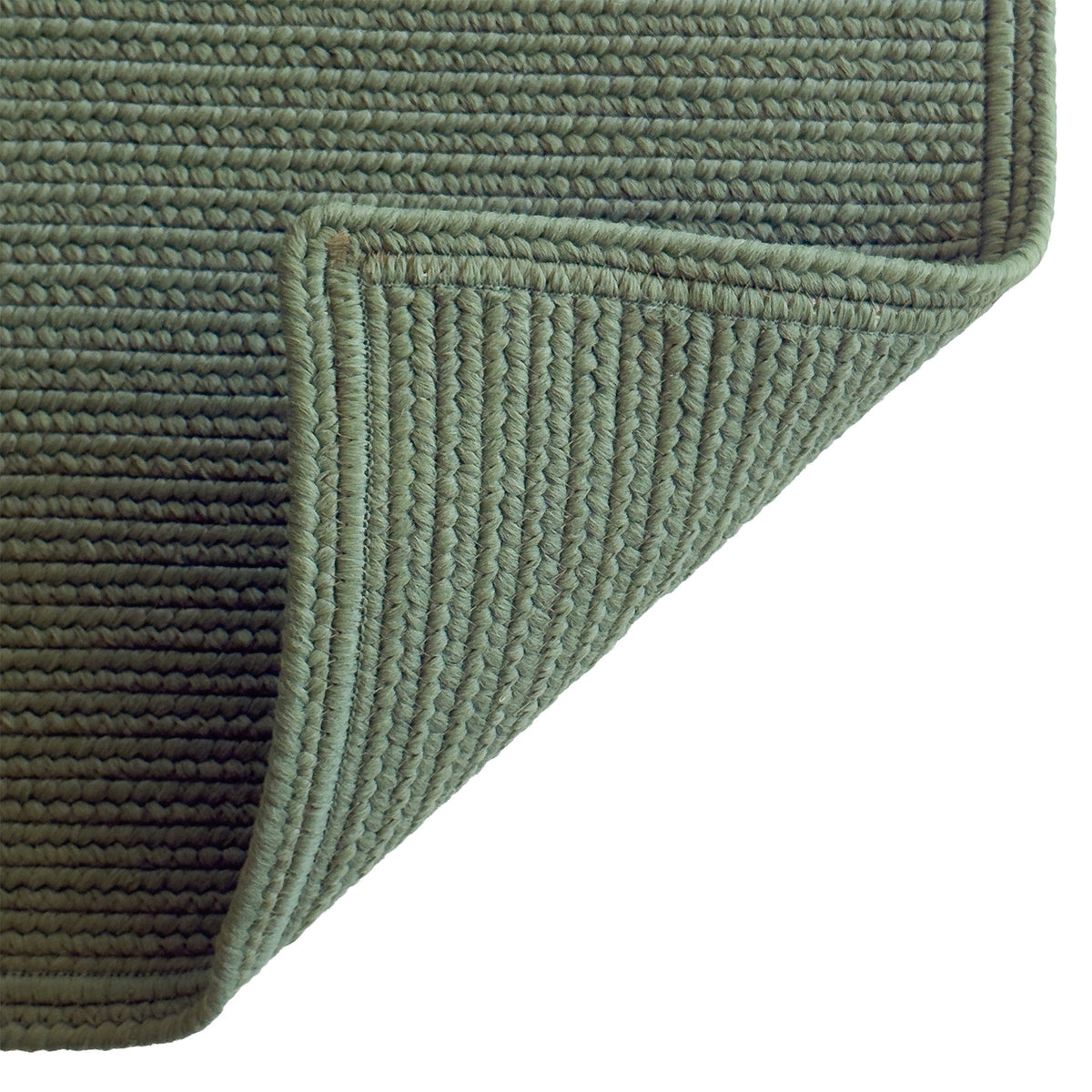 Shoreline Avocado Braided Rug Cross Sewn Rectangle image