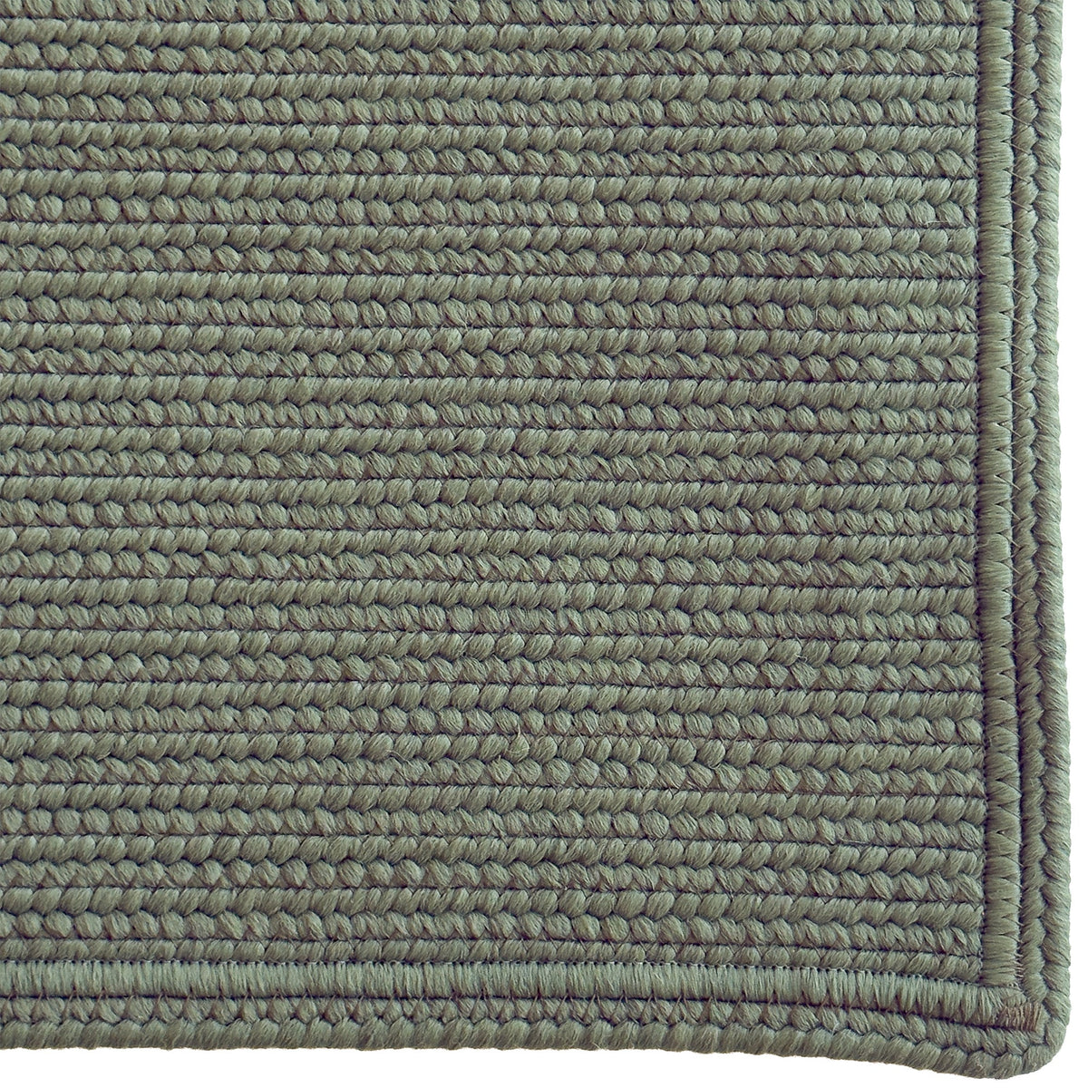 Shoreline Avocado Braided Rug Cross Sewn Rectangle image