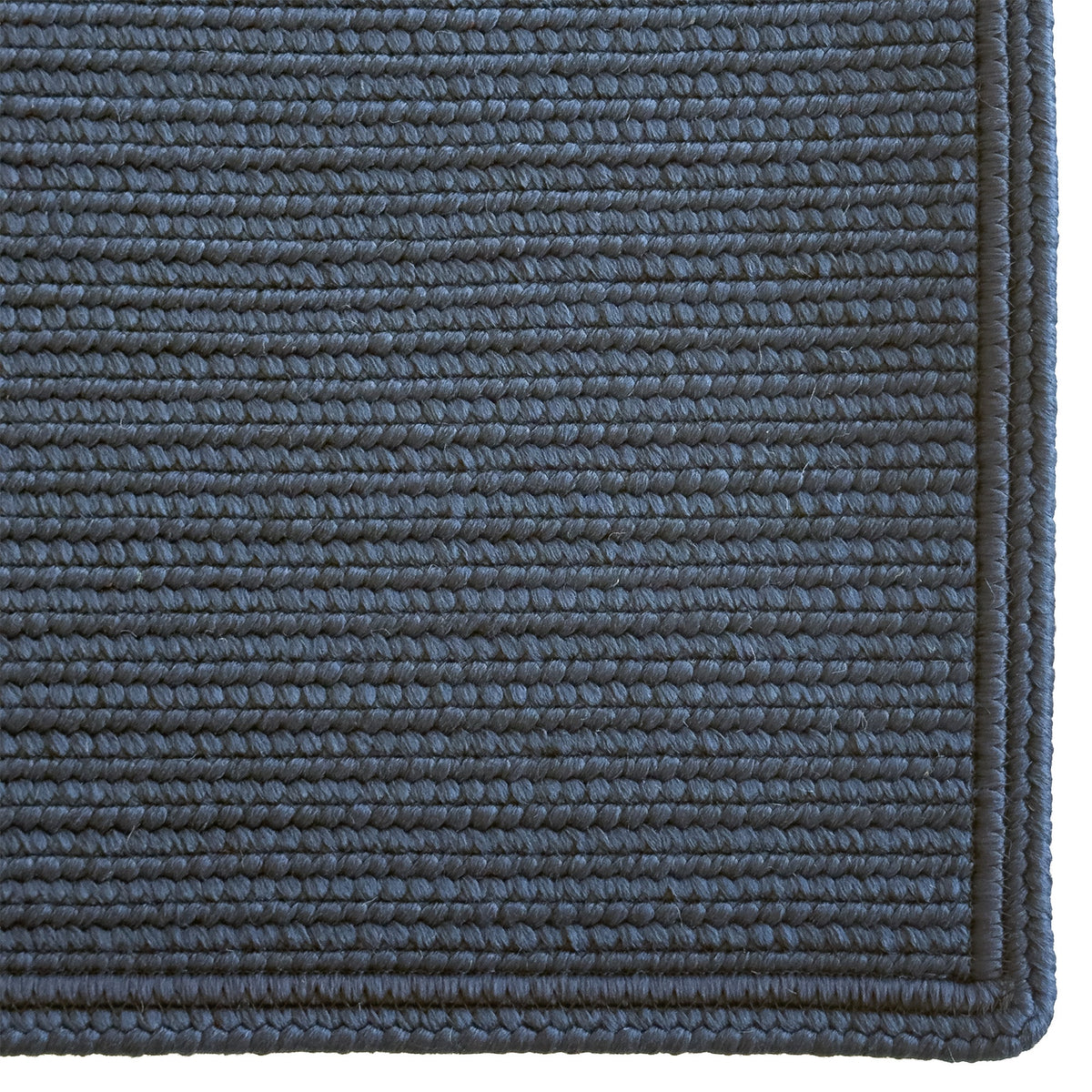 Shoreline Navy Braided Rug Cross Sewn Rectangle image