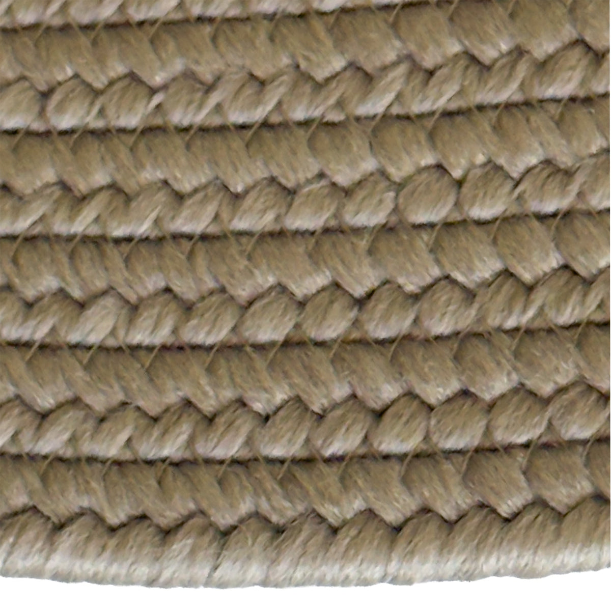 Shoreline Khaki Braided Rug Oval image