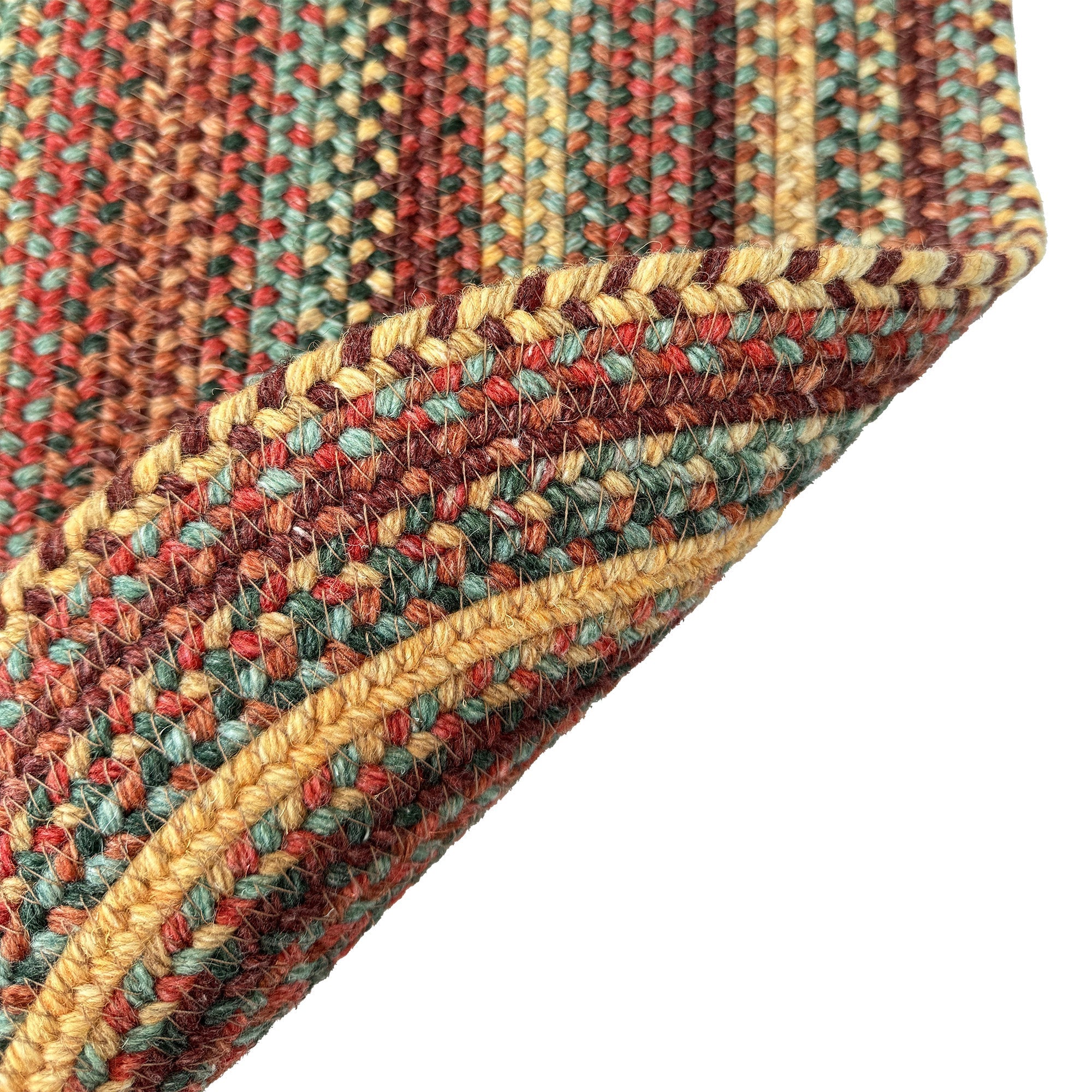Uwharrie Ridge Autumn Braided Rug Oval image