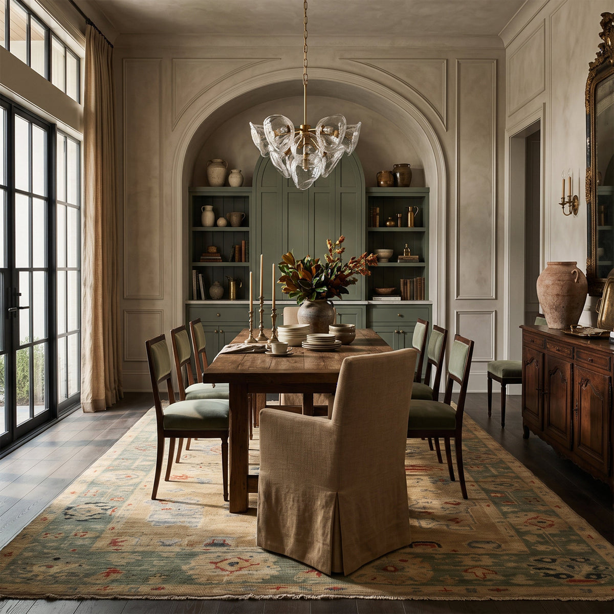 Elysia Cypress Hand Knotted Rug Rectangle image