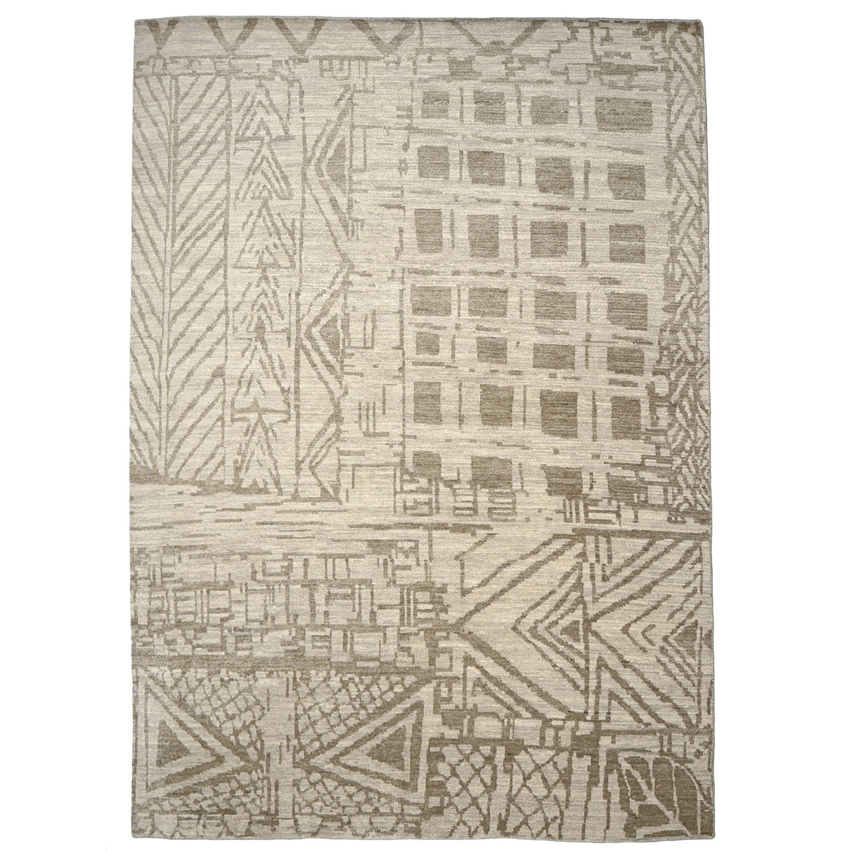 Montpelier Ivoire Hand Knotted Rug Rectangle image