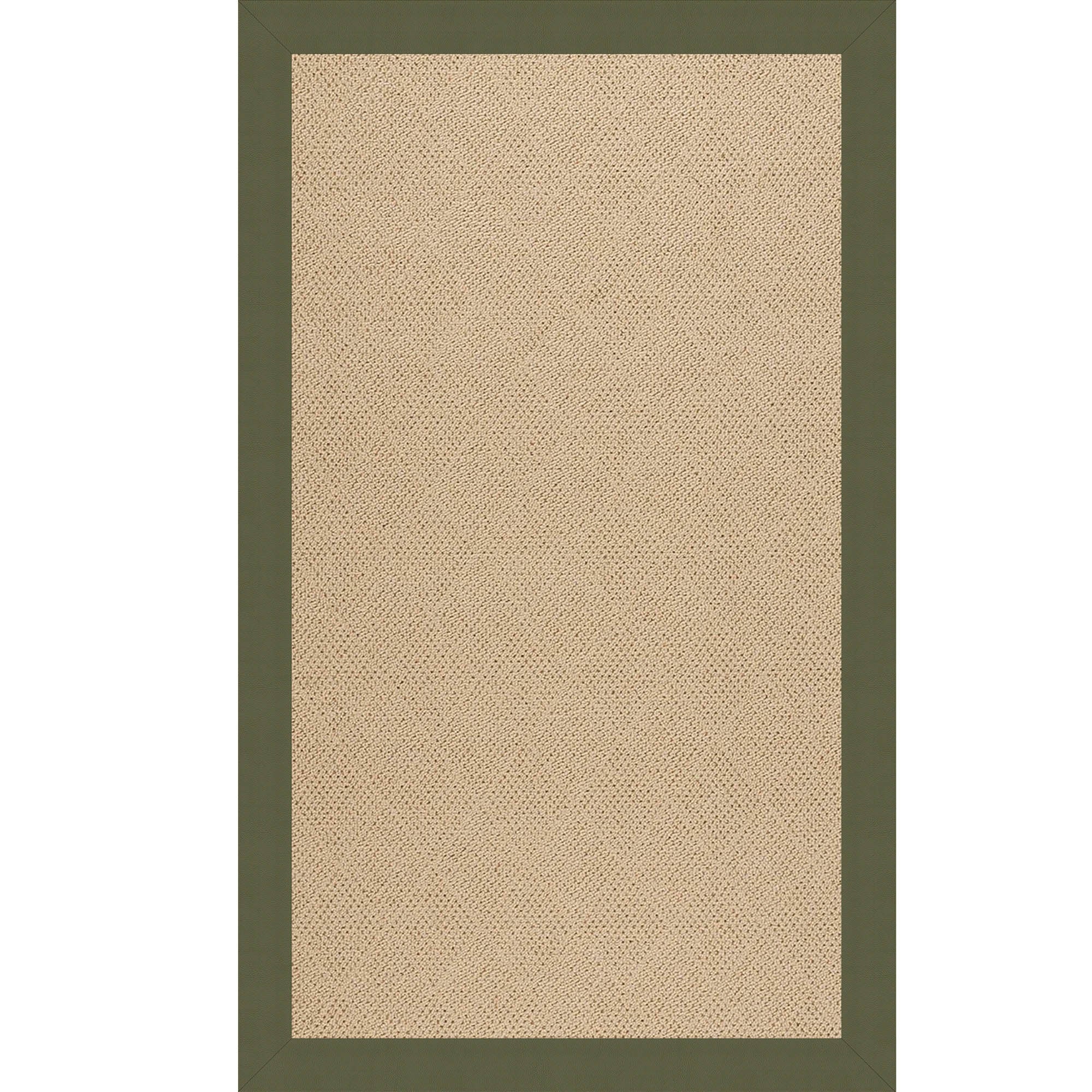 Creative Concepts-Cane Wicker Classic Sage Indoor/Outdoor Bordere Rectangle image