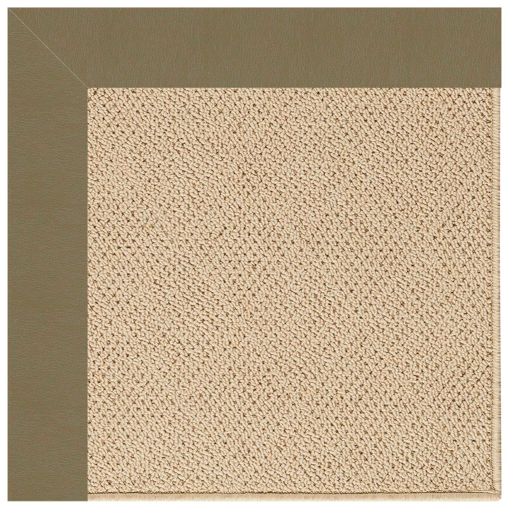 Creative Concepts-Cane Wicker Classic Sage Indoor/Outdoor Bordere Rectangle image