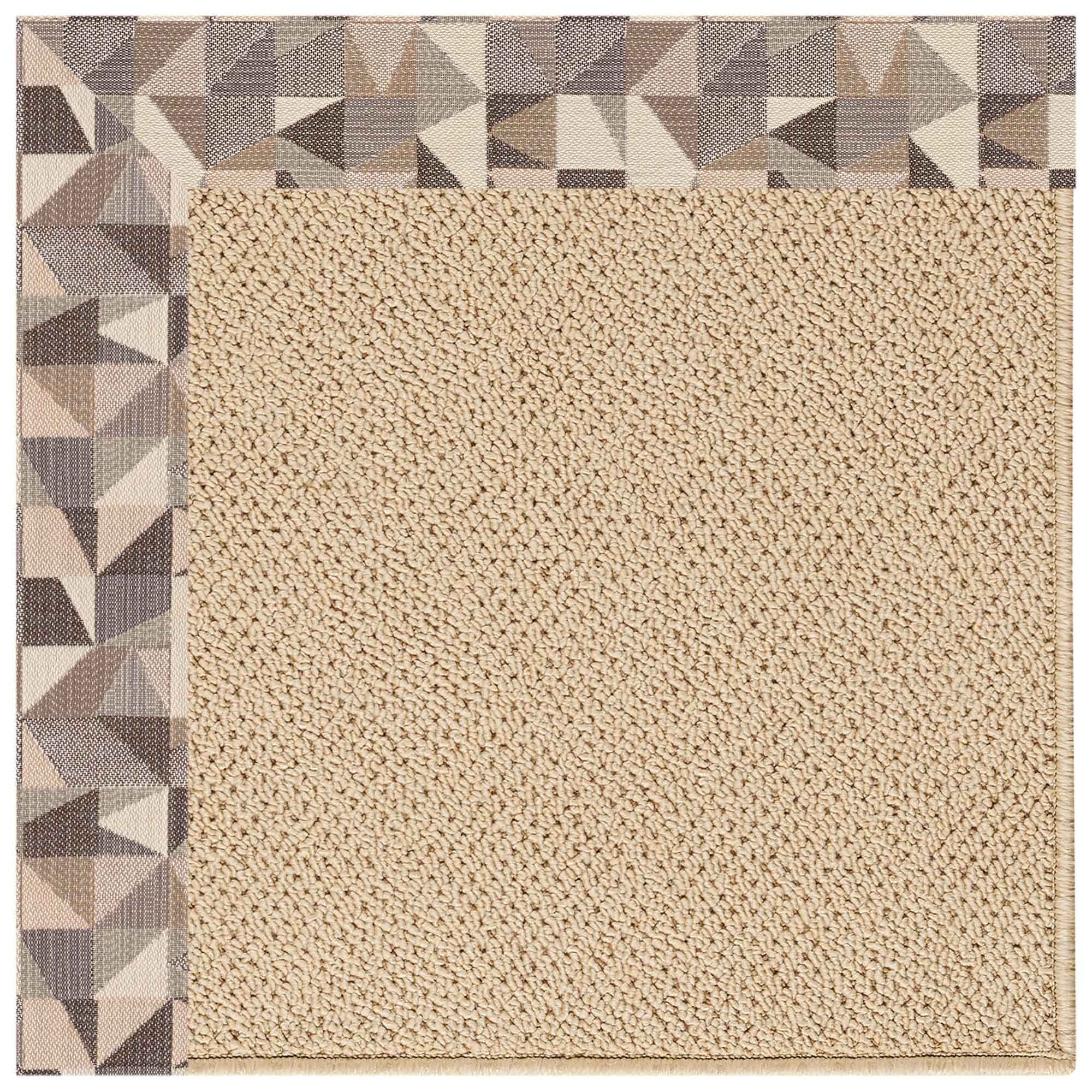 Creative Concepts-Cane Wicker Geo Bronze Indoor/Outdoor Bordere Octagon image