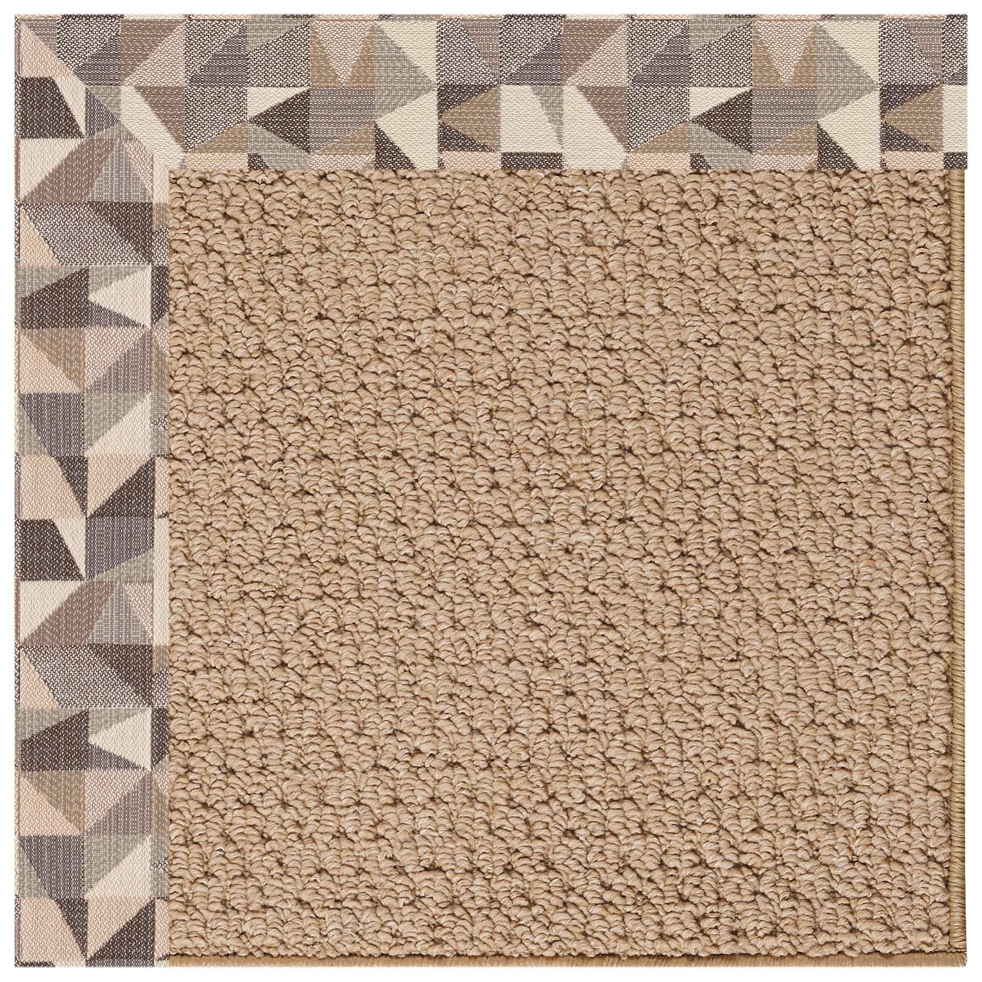 Creative Concepts-Raffia Geo Bronze Indoor/Outdoor Bordere Rectangle image