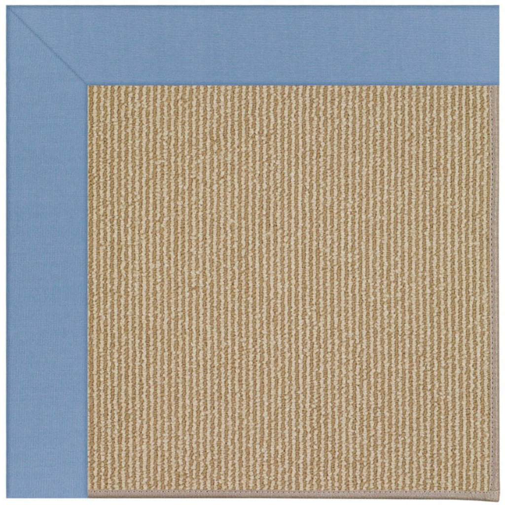 Creative Concepts-Sisal Canvas Air Blue Indoor/Outdoor Bordere Rectangle image