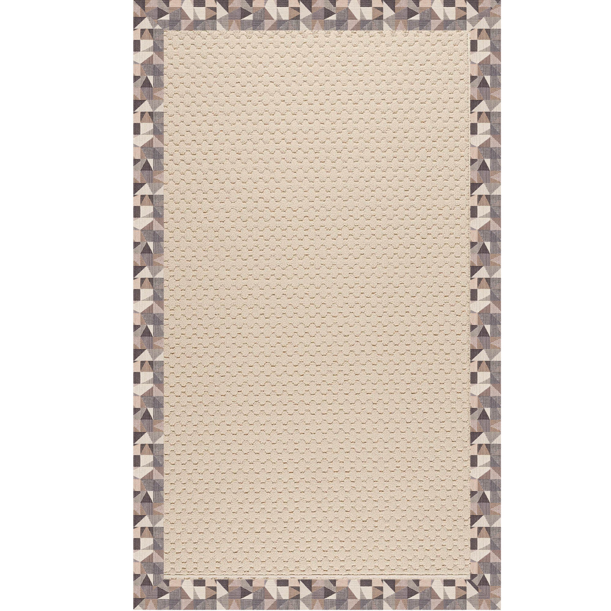 Creative Concepts-Sugar Mtn. Geo Bronze Indoor/Outdoor Bordere Rectangle image