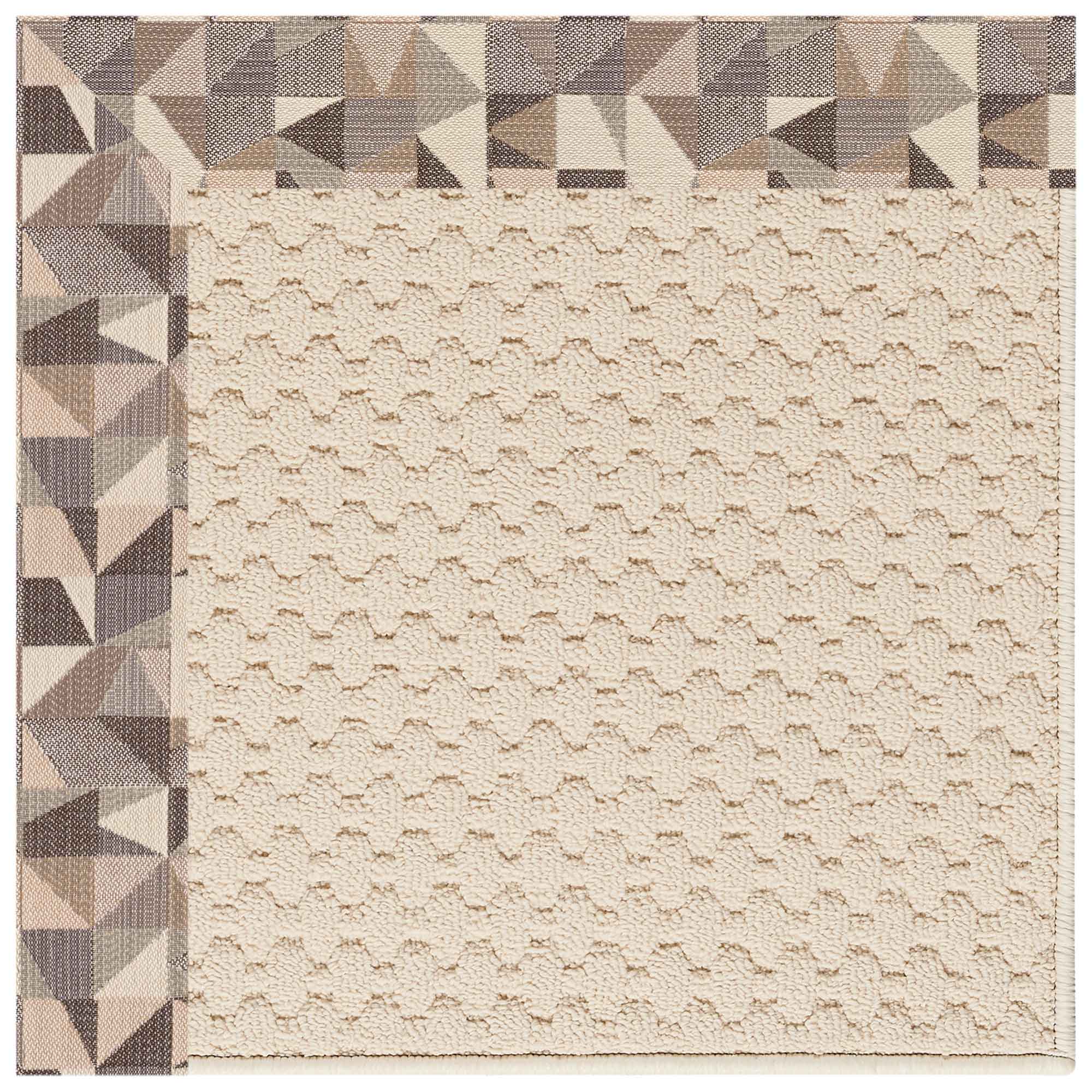 Creative Concepts-Sugar Mtn. Geo Bronze Indoor/Outdoor Bordere Rectangle image