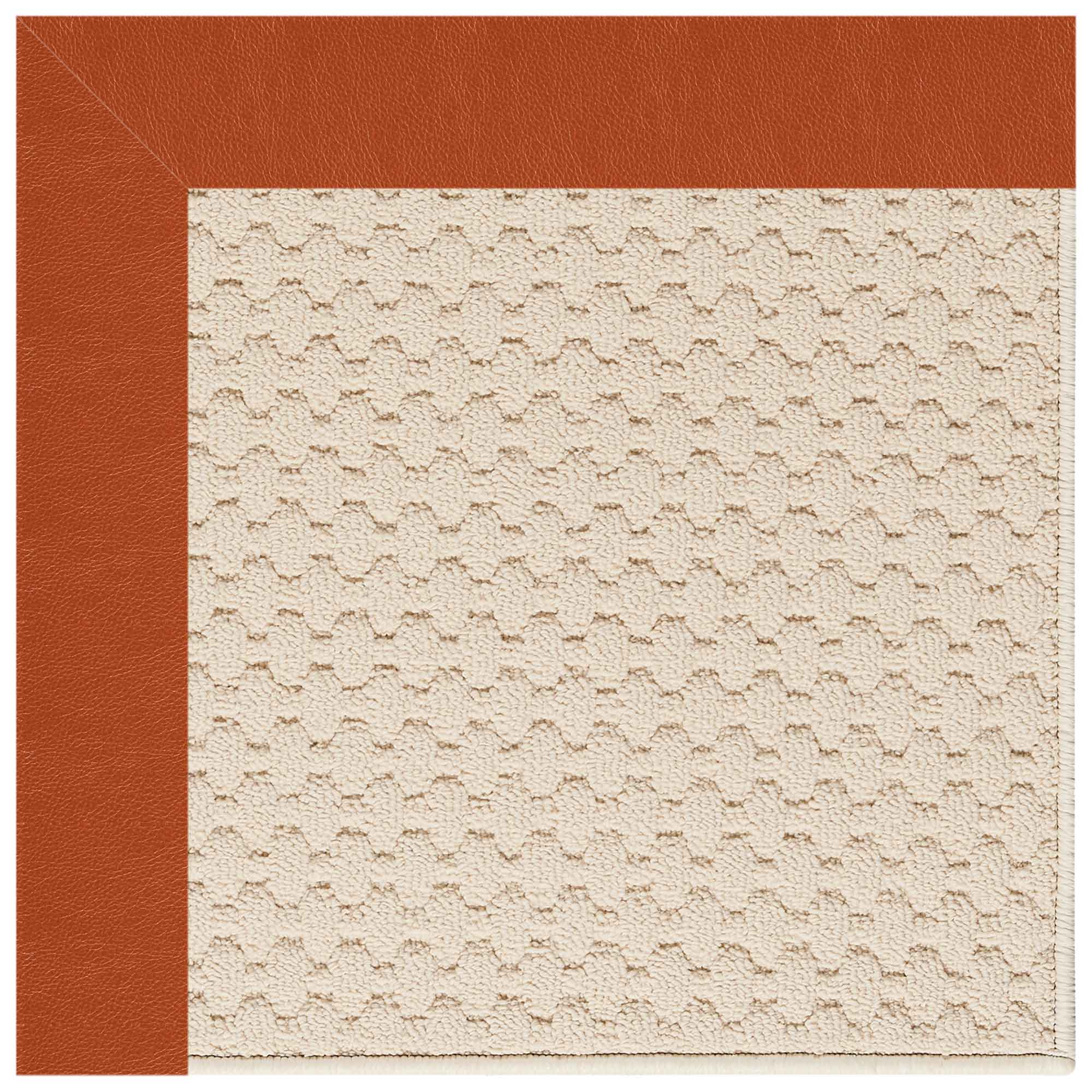 Creative Concepts-Sugar Mtn. Classic Persimmon Indoor/Outdoor Bordere Octagon image