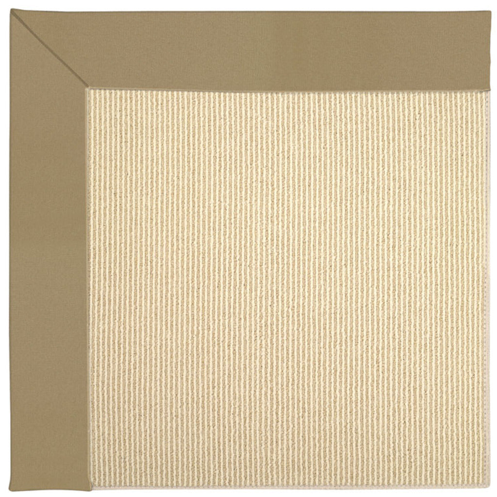 Creative Concepts-Beach Sisal Canvas Linen Indoor/Outdoor Bordere Octagon image