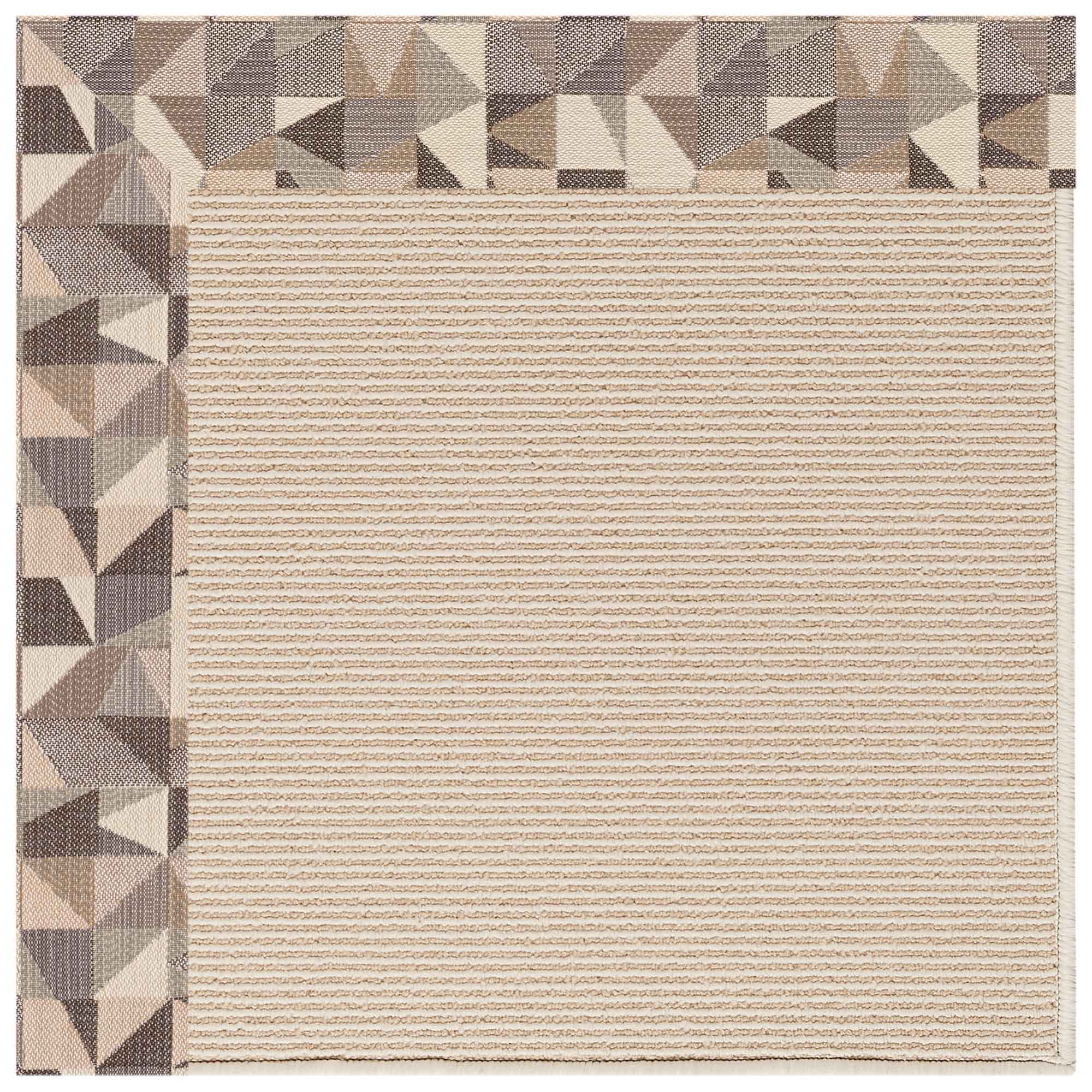 Creative Concepts-Beach Sisal Geo Bronze Indoor/Outdoor Bordere Octagon image