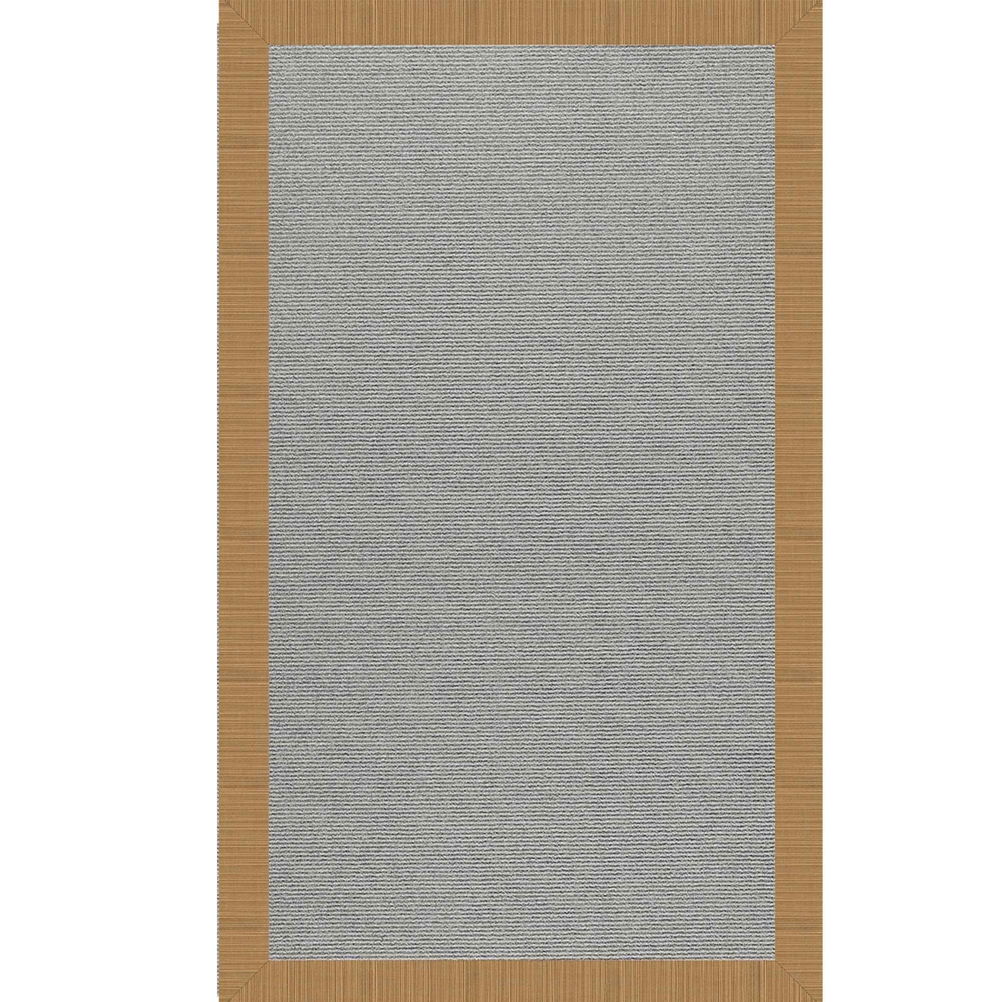 Creative Concepts-Plat Sisal Dupione Bamboo Indoor/Outdoor Bordere Rectangle image