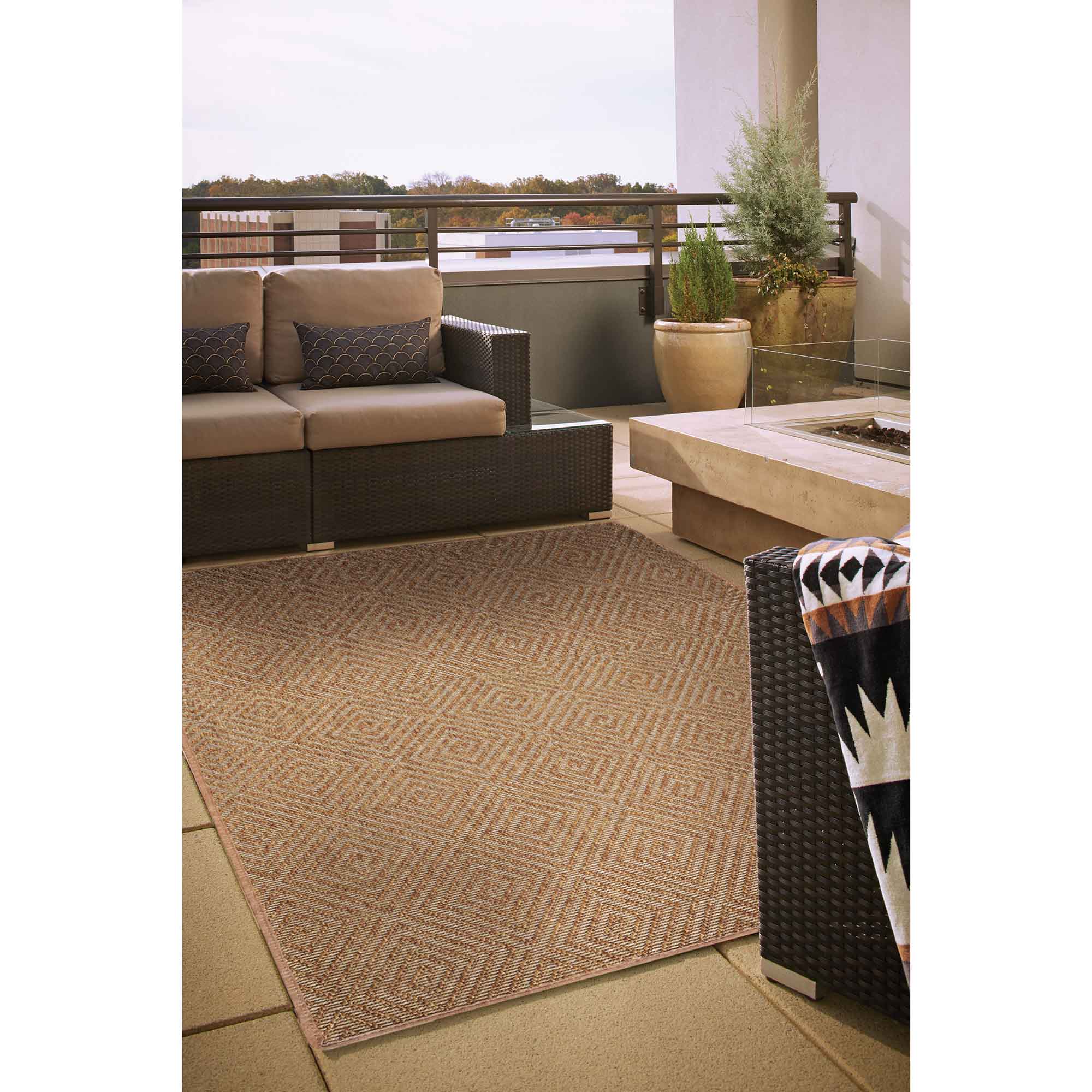 Islamorada-Diamond-Bound Indoor/Outdoor Base Rectangle image