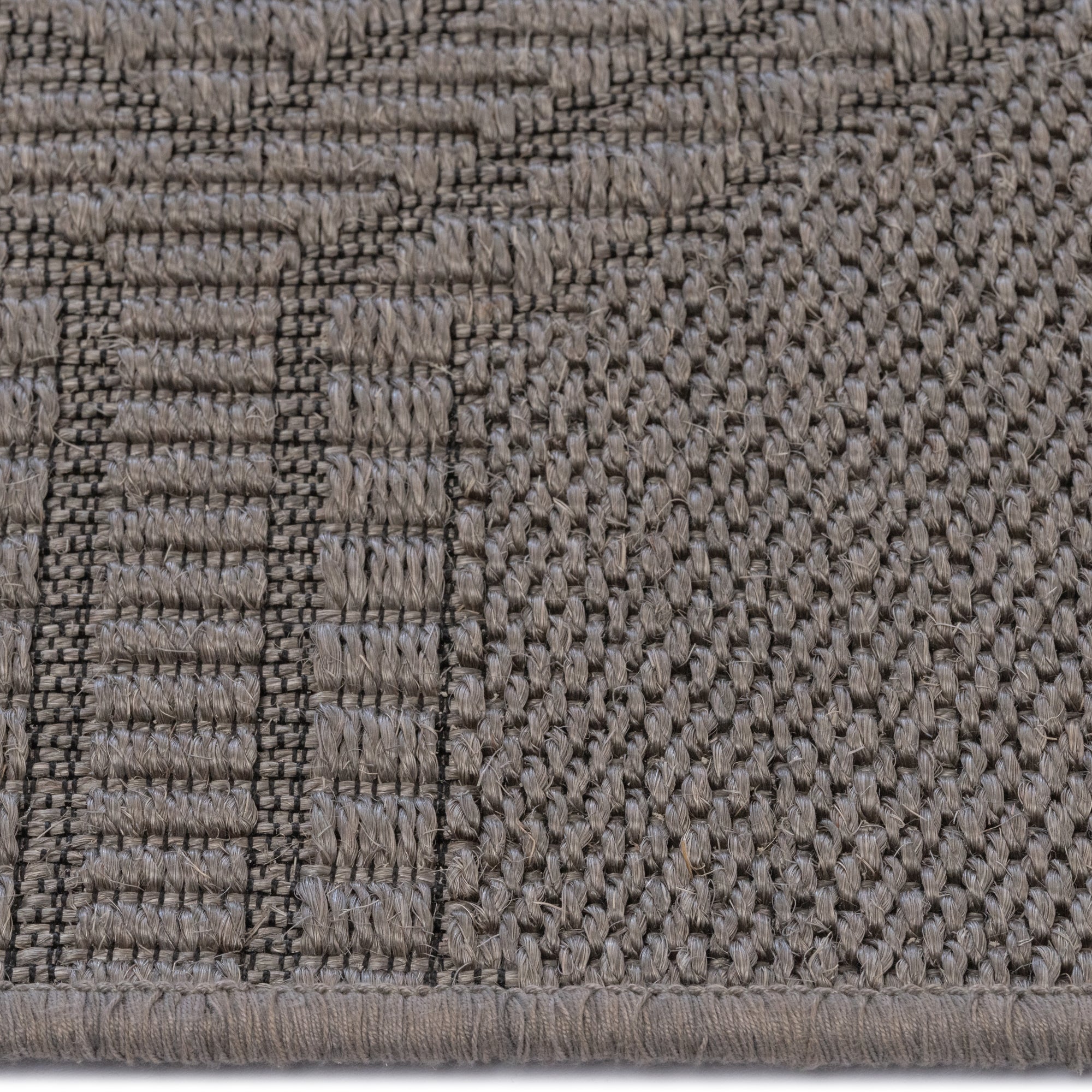 Reed Graphite Machine Woven Rug Rectangle image