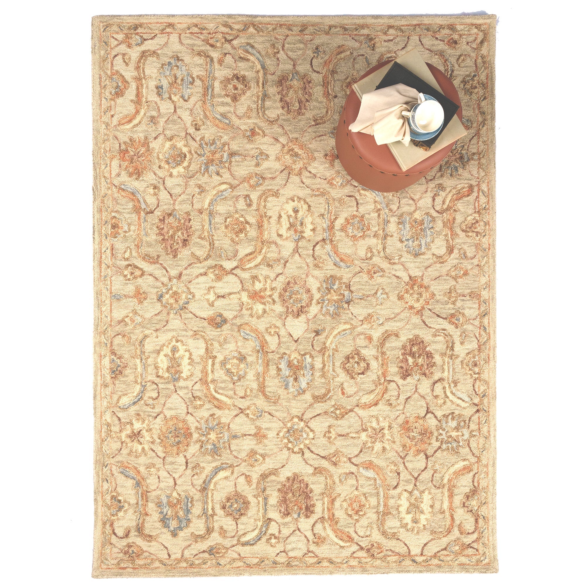 Avanti-Francesca Latte Hand Tufted Rug Rectangle image